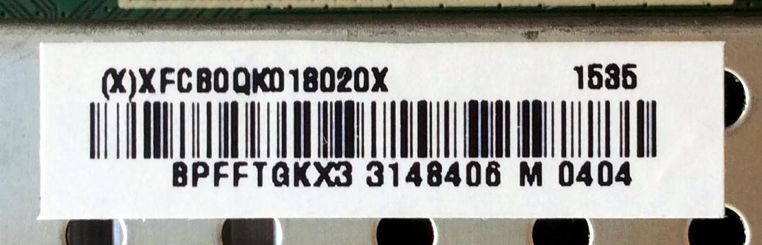 MAIN / HAIER 756TXFCB0QK018020X / XFCB0QK018 / (X)XFCBQK018020X / BPFFTGKX3 / 715G7228-M01-000-004K / MODELO 49E4500R / PANEL TPT490H2-DUYSHA.G REV:SC1B - Imagen 2