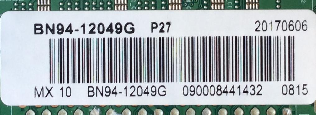 MAIN PARA TV SAMSUNG SMART TV FHD / NUMERO DE PARTE BN94-12049G / BN41-02574A / BN97-12969D / BN9412049G / PANEL CY-JM049BGHV2H / DISPLAY ST4851B01-3 VER.2.1 / MODELO UN49M5300 / UN49M5300AFXZA CA02 - Imagen 2