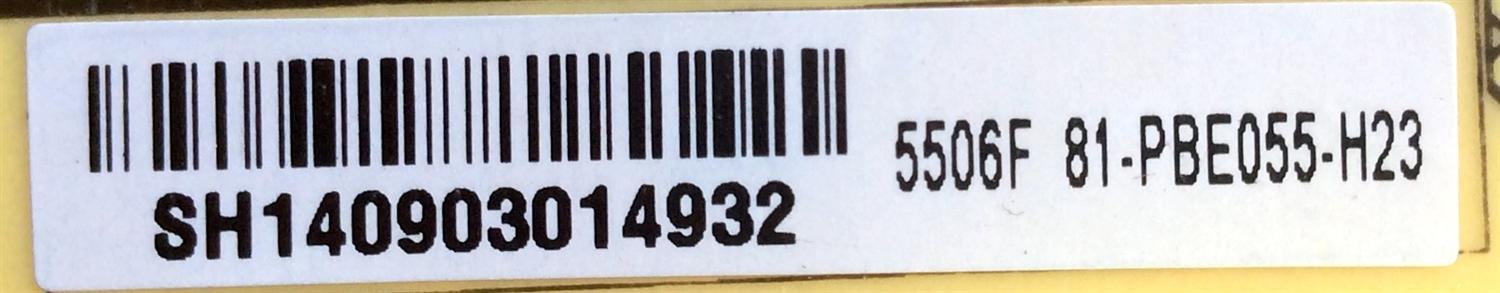 FUENTE DE PODER TOSHIBA / 81-PBE055-H23 / SHLD5506F-101H / CCP-508 / REV:0.3 / MODELO 55U8450C - Imagen 3