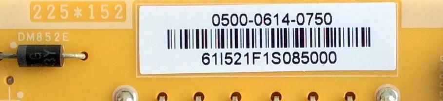 FUENTE DE PODER / SHARP 9LE50006140750 / 0500-614-0750 / LC40 / PSLL950201MA / MODELO LC-40LE653U - Imagen 2