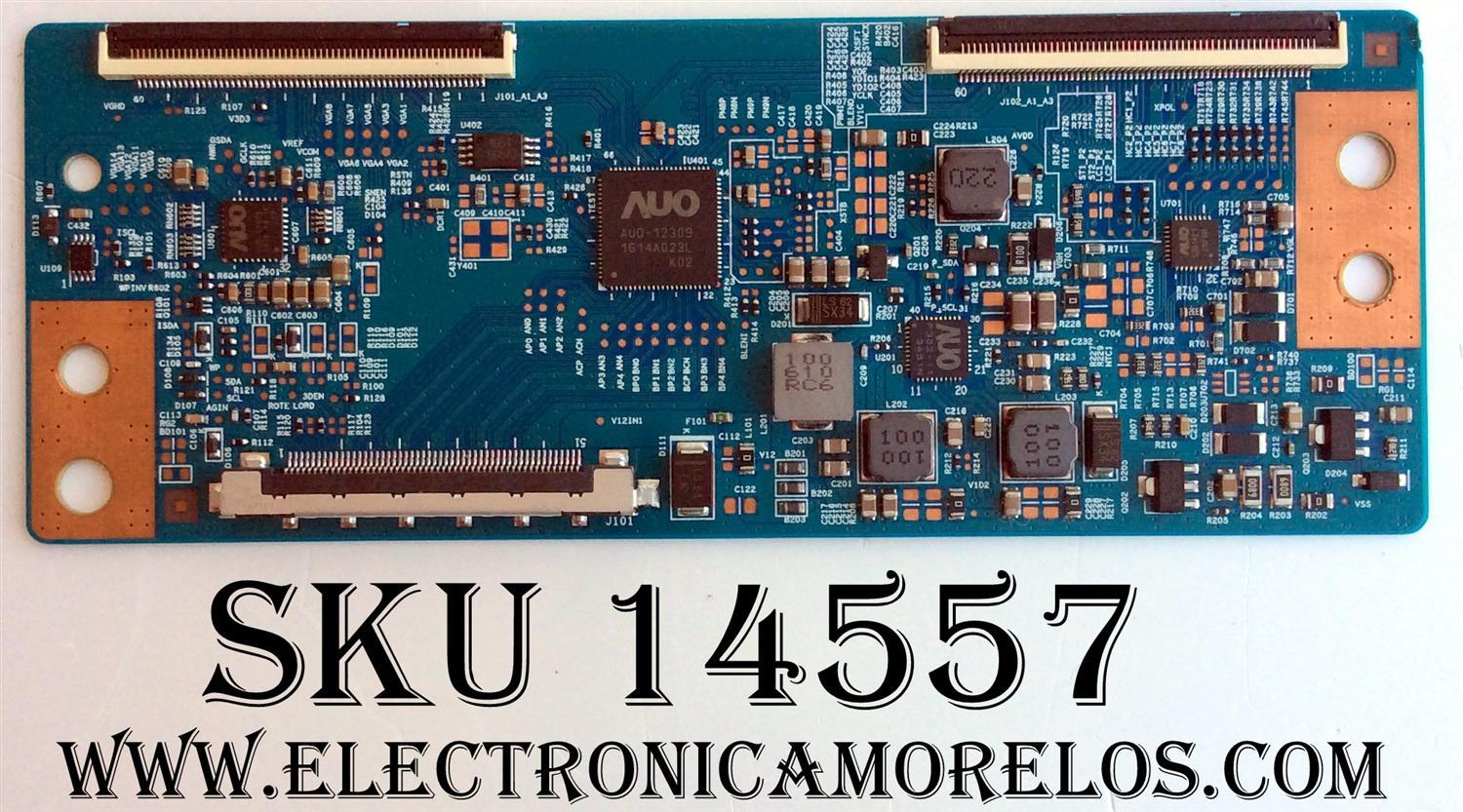 T-CON / LG 55.42T34.C17 / T550HVN08.1 CTRL BD / 55T23-C02 / 5542T34C17 / MODELO 42LF5600-UB BUSDLJM / 42LF5600-UB AUSDLJM / 42LF5800-UA BUSDLJM / 42LF5800-UA AUSDLJM / E425 / PANEL NC420DUN-VUBP5	