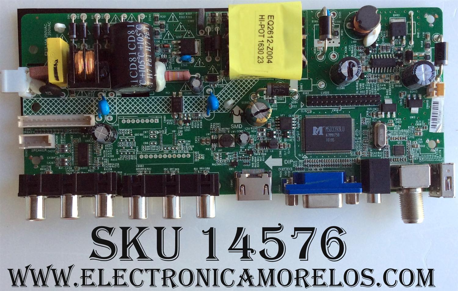 MAIN / FUENTE / (COMBO) / PROSCAN ZP.VST-3393.E-1 / 3393E1160807 / 3393E116080700006 / 37302640 / MODELO  PLDED3281 / RLDEDV3255A-C
