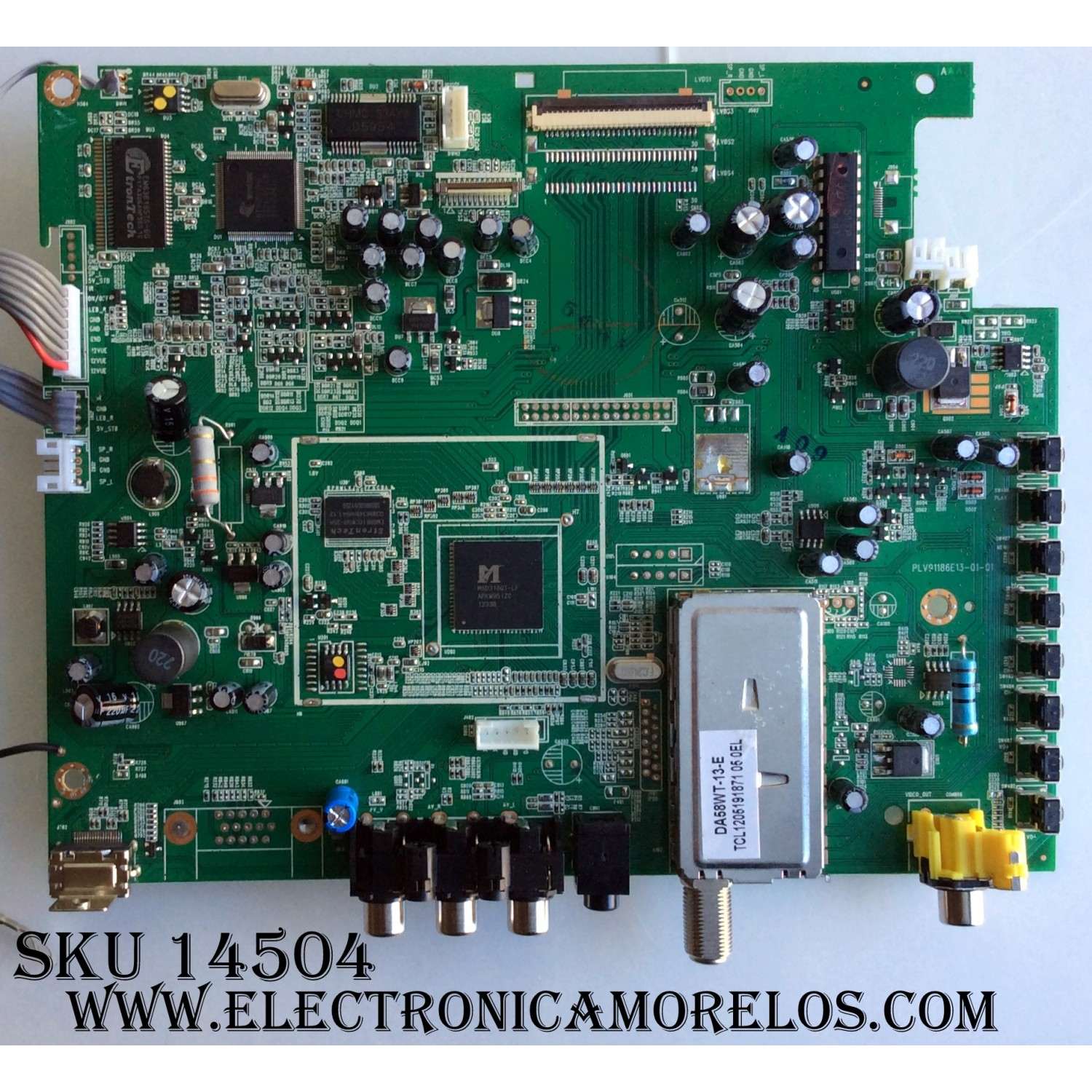 MAIN / VENTURER PLV91186E13-01-01 / PLV91186E130101 /  PLV91186CE15 / MODELO 19"