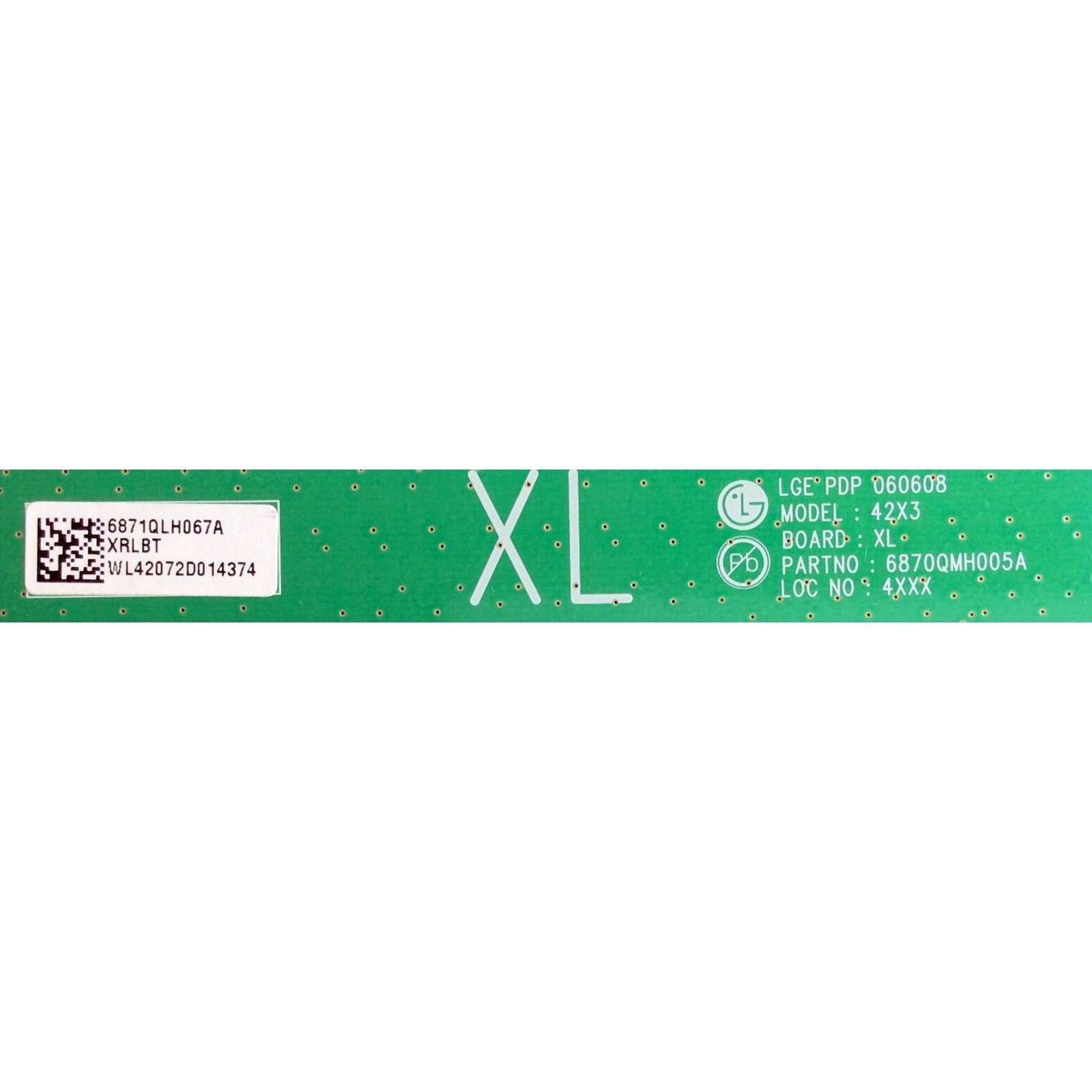 BUFFER / VIZIO 6871QLH067A / 6870QMH005A / 6870QMH105A / MODELO / PANEL PDP42X3XXXX - Imagen 2