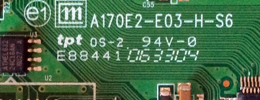 MAIN / VIEWSONIC 35-D010627 / A170E2-E03-H-S6 / MODELO VG2230WM	 - Imagen 3