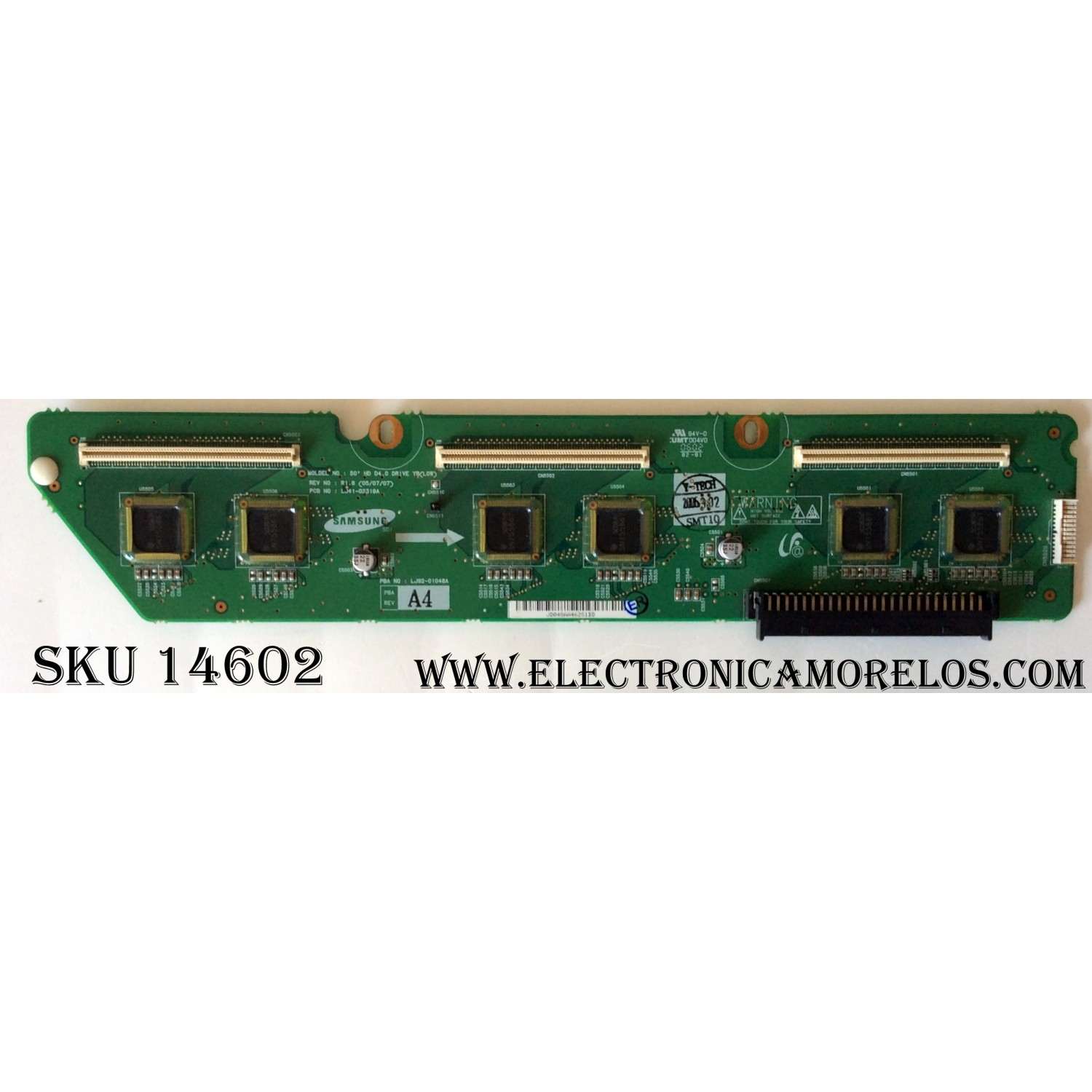 T-CON PARA TV SONY / NUMERO DE PARTE 44-9772121O / 47_6021573 / 44-97721210 / HV650QUB_F9K_V01 / PANEL YSCM065CCO11 / DISPLAY HV650QUB-F9K / MODELO KD-65X80CK / KD65X80CK	