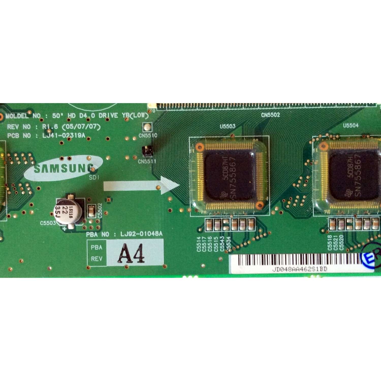 T-CON PARA TV SONY / NUMERO DE PARTE 44-9772121O / 47_6021573 / 44-97721210 / HV650QUB_F9K_V01 / PANEL YSCM065CCO11 / DISPLAY HV650QUB-F9K / MODELO KD-65X80CK / KD65X80CK	 - Imagen 2