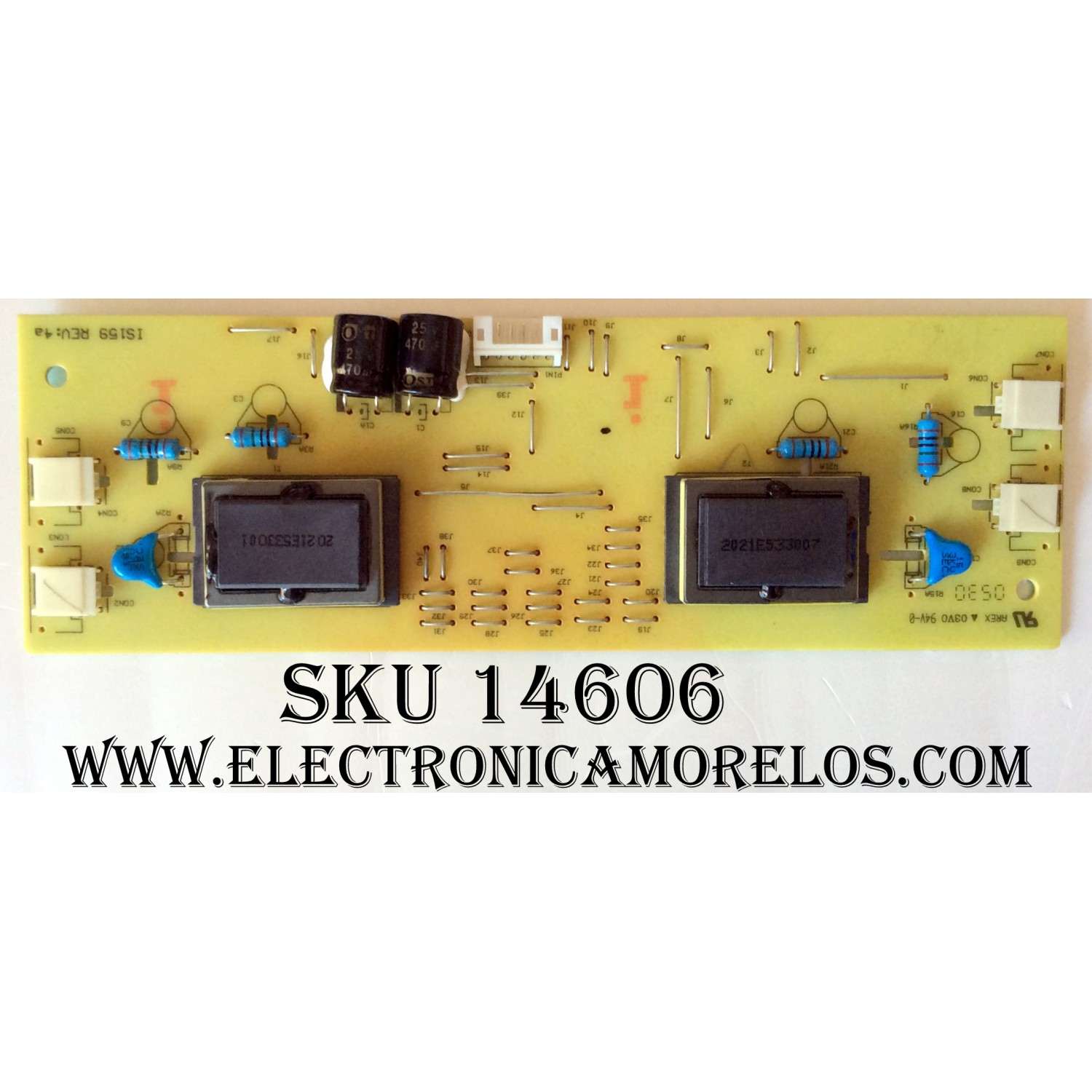 T-CON ORIGINAL PARA TV WESTINGHOUSE / NUMERO DE PARTE 7ADDJ1012 / M0050500R / AM3328000A/ E248237 / B002HW703 / PANEL C430Y19-5C / DISPLAY V430DJ1-Q01 REV.D2 / MODELO WR43UX4210 / E550AE43C / 43MAW804 / LT-43MAW804 / 50S451