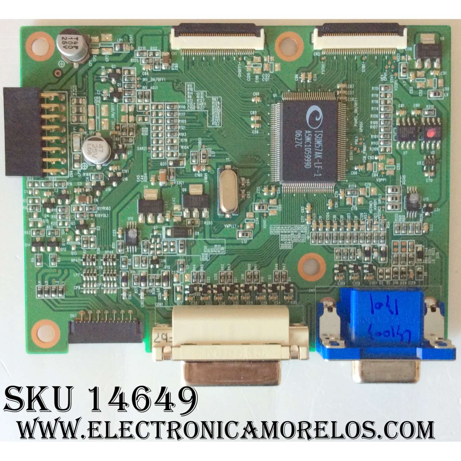 TARJETA VIDEO / VIEWSONIC  35-D008184 / A190A2-A02-H-S1 / MODELO V620021M / PANEL A190A2-H01