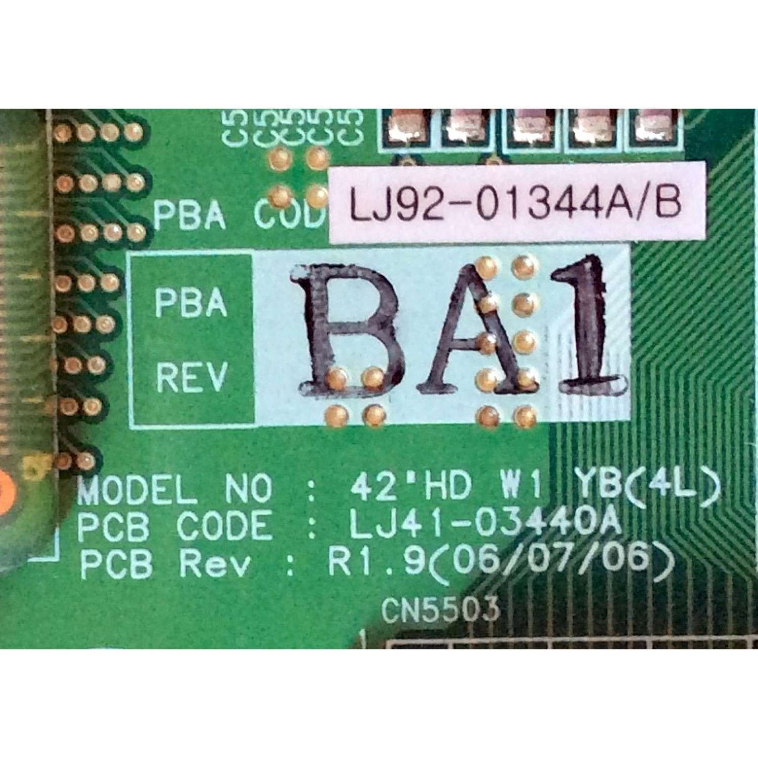 T-CON PARA TV / NUMERO DE PARTE 8T03D2432AUX / DCBDU-A296J9_06 B / P430QVN01.1 / 1202100840	 - Imagen 2