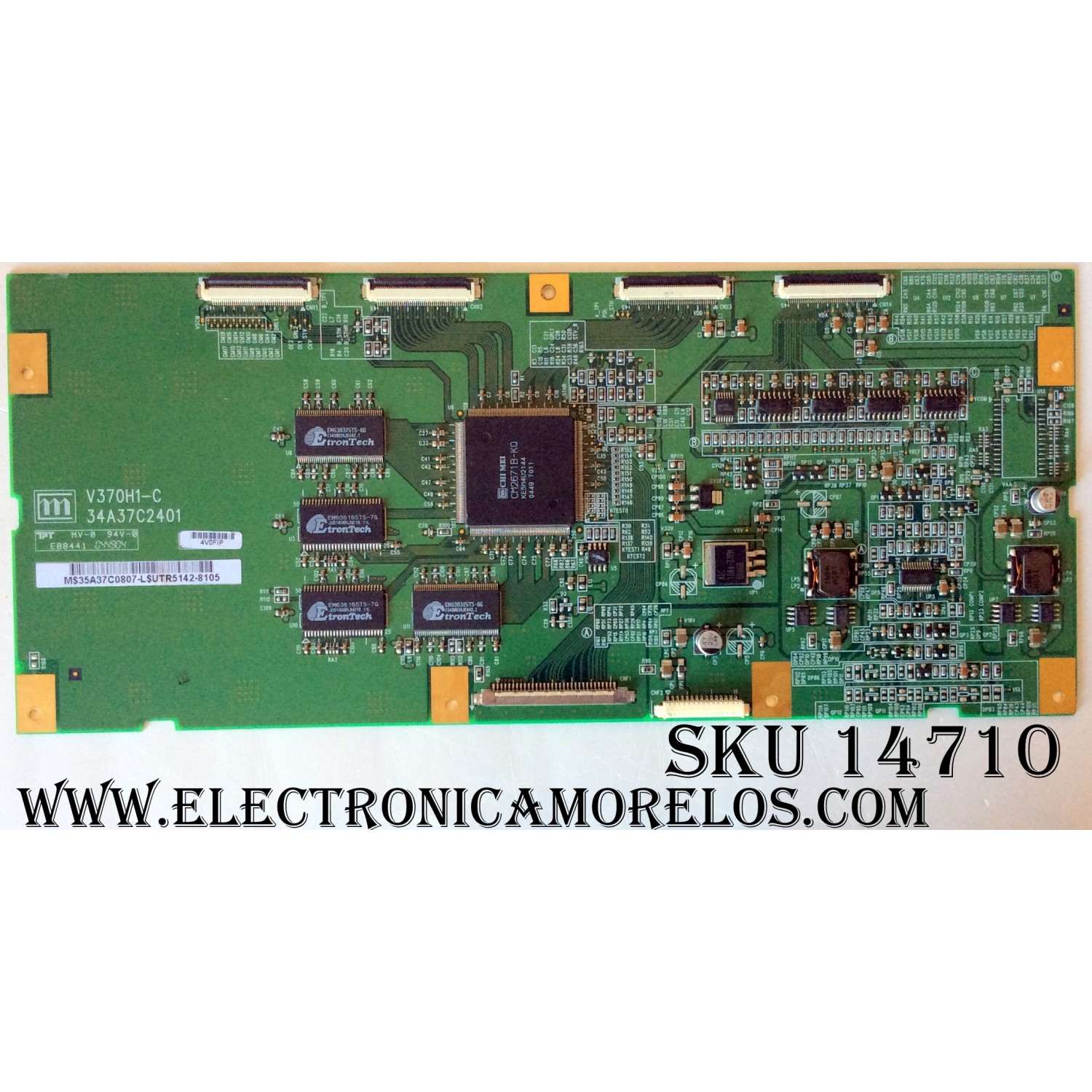 T-CON / WESTINGHOUSE 35-A37C0807 / V370H1-C / 34A37C2401 / MODELO LVM-37W1 / PANEL V370H1-L01 Rev.C1	