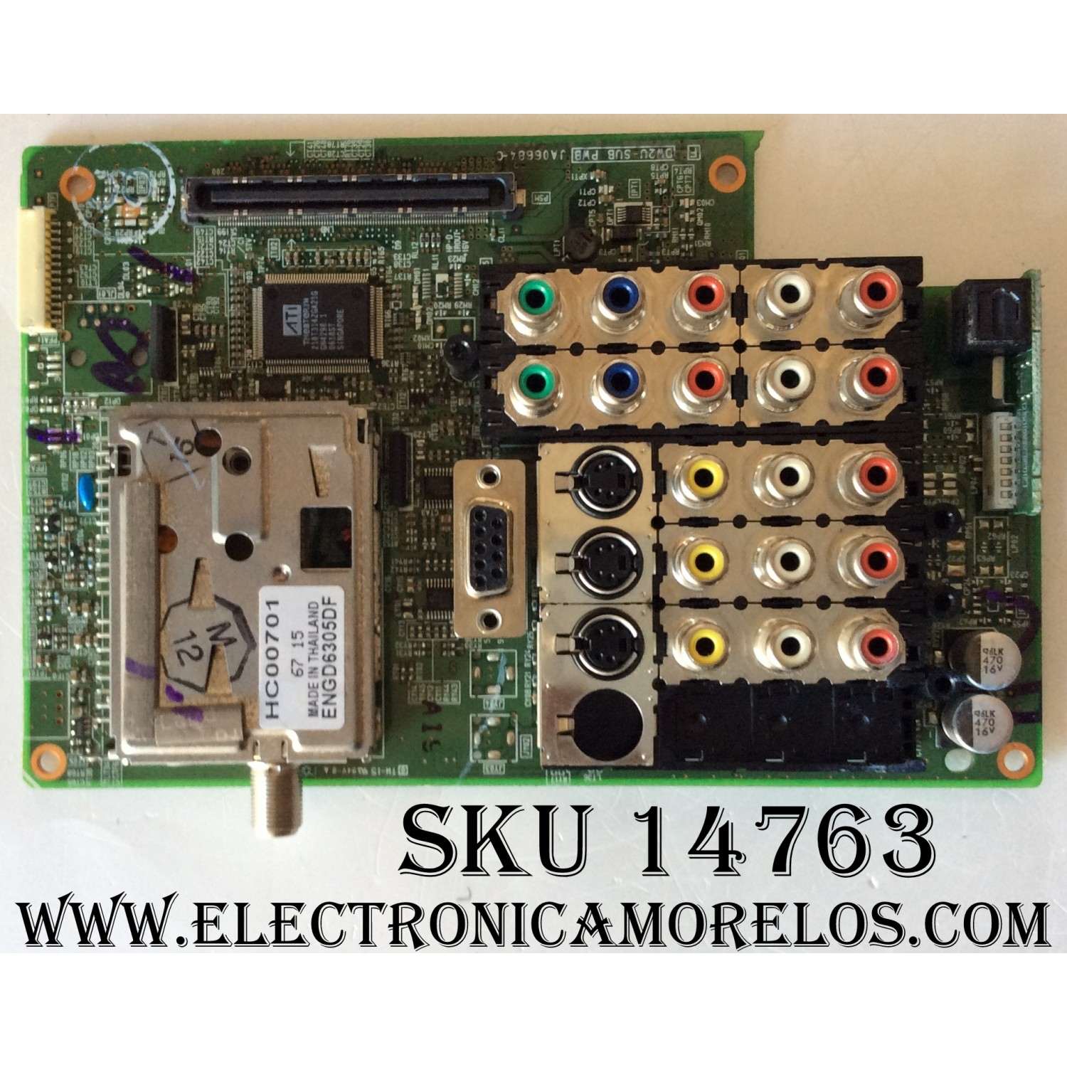 T-CON PARA TV SONY BRAVIA / NUMERO DE PARTE 6871L-6614L / 6870C-0848C / 6614L / LE480AQP-ENA1-TCA / LE480AQP (EP)(A3) / PANEL LE480AQP (EP)(A2) / MODELO XBR-48A9S / XBR48A9S