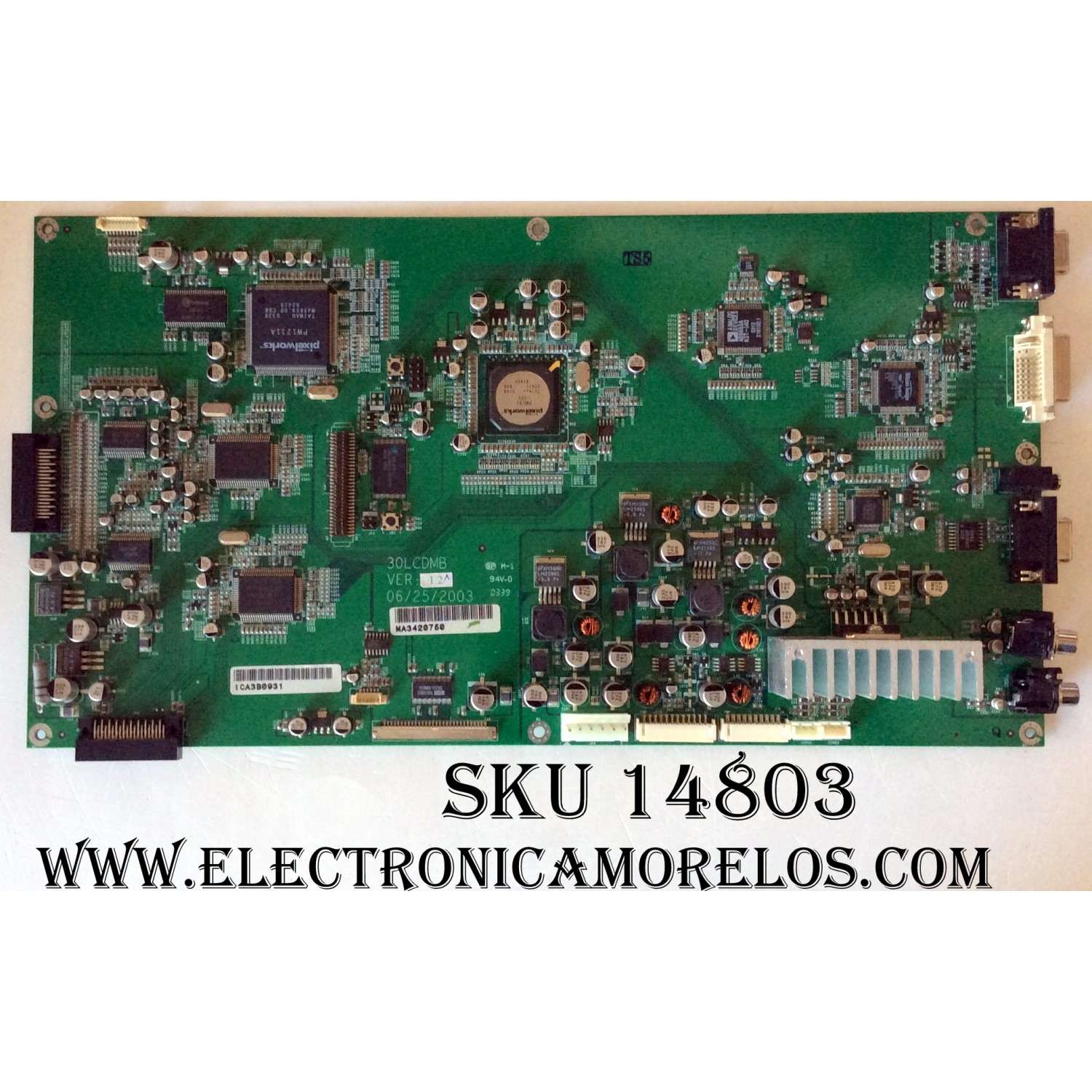 MAIN / WESTINGHOUSE 510-302001-101 / 510-302001-051 / 30LCDMB / VER:1.2M / PANEL V296W1-L01 REV C2 / MODELO W33001