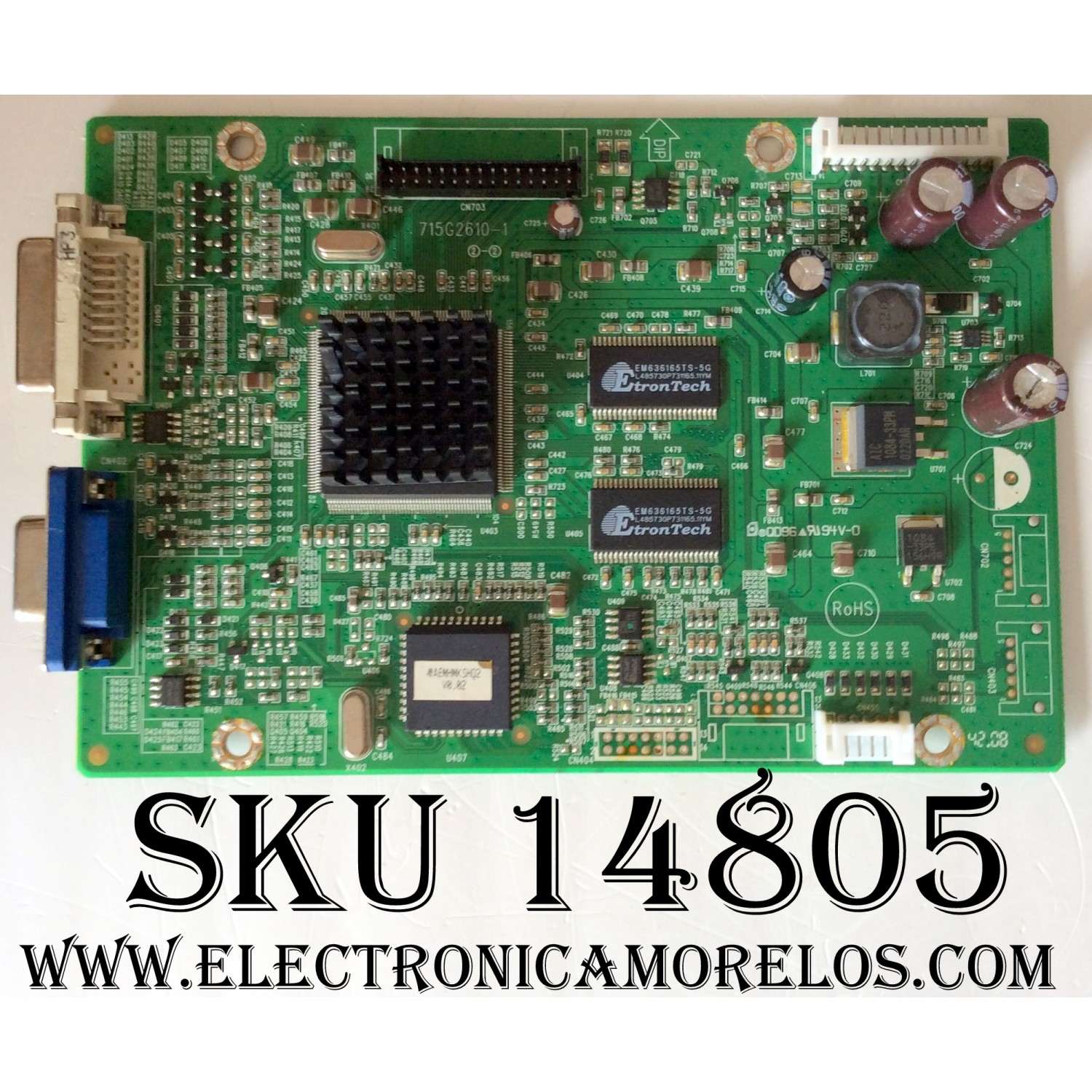 MAIN DIGITAL / ACER 7SMHABQ3 / CBPF7SMHABQ3 / 715G2610-1 /(T)7SMHABQ3 / PANEL LTM240CT01 / MODELO B243W / A240WD	