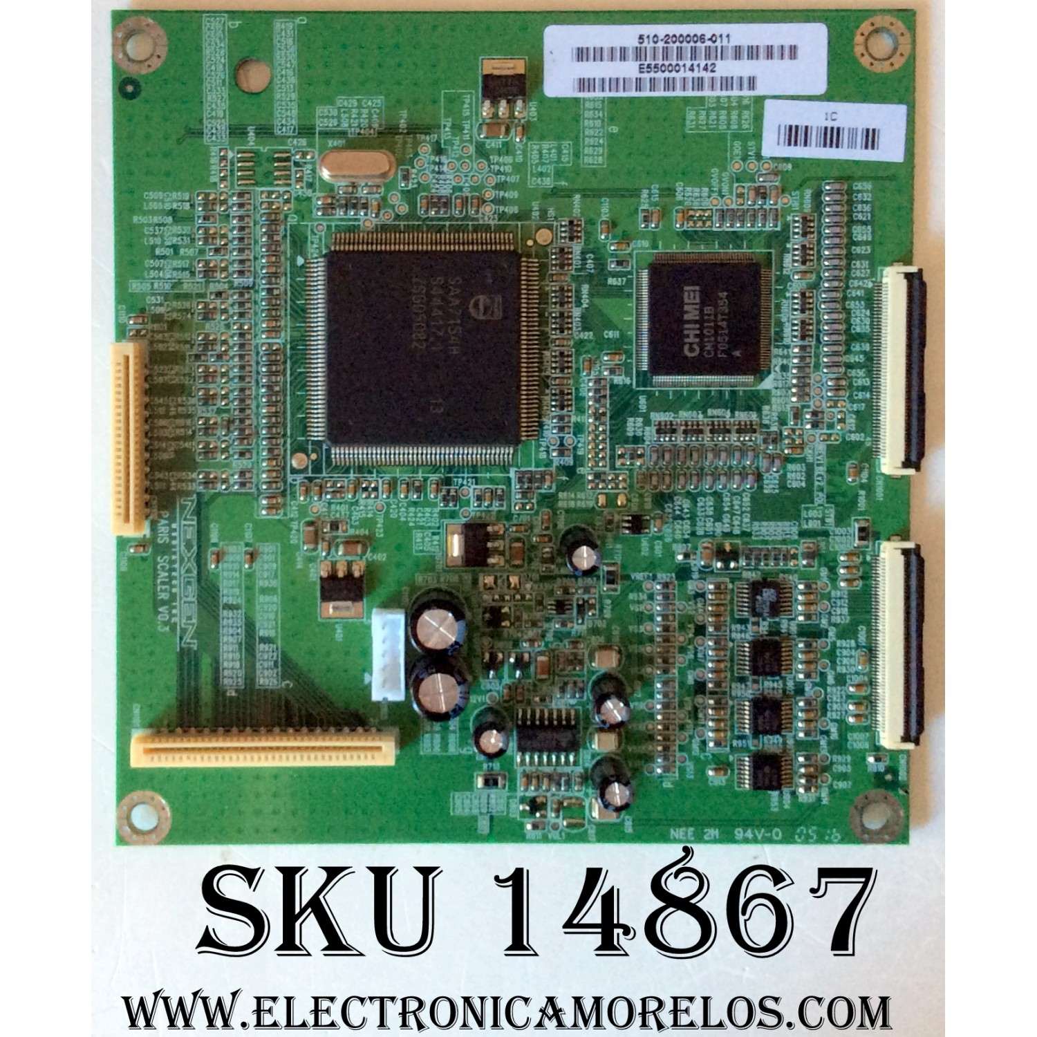 MAIN DIGITAL  / WESTINGHOUSE 510-200006-011 / E5500014142 / 94V-0 / MODELO LTV-20V4