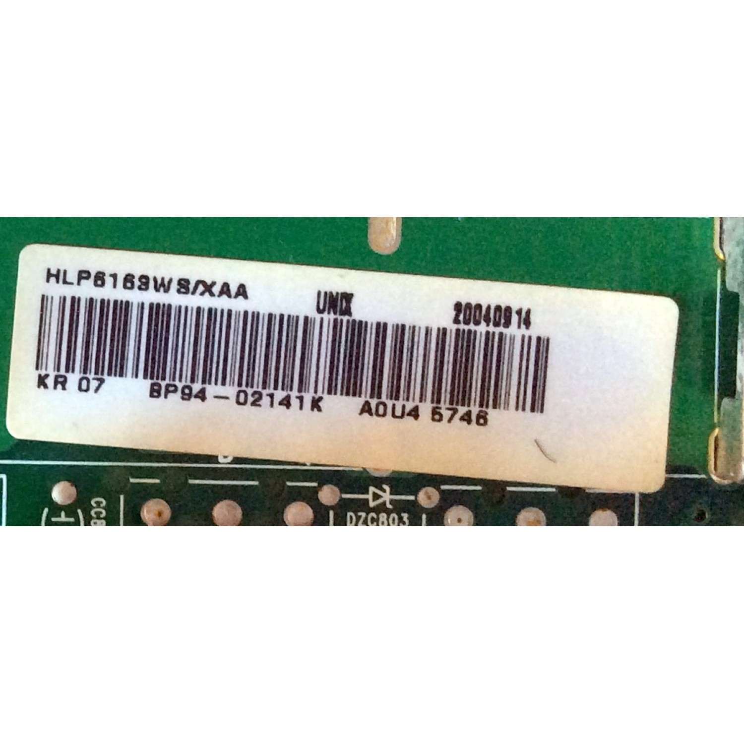 FUENTE DE PODER / SAMSUNG BN94-02141K / BP41-00131B / REV:0.8 / SUSTITUTAS BP94-02141H / BP94-02141A / MODELOS HLP4663WS/ XAA 0001 /HLP4663WX / XAA / HLP5063WS / XAA 0001 / HLP5063WX / XAA / HLP5063WX / XAC 0003 / HLP5063WX / XAC OM03 - Imagen 3