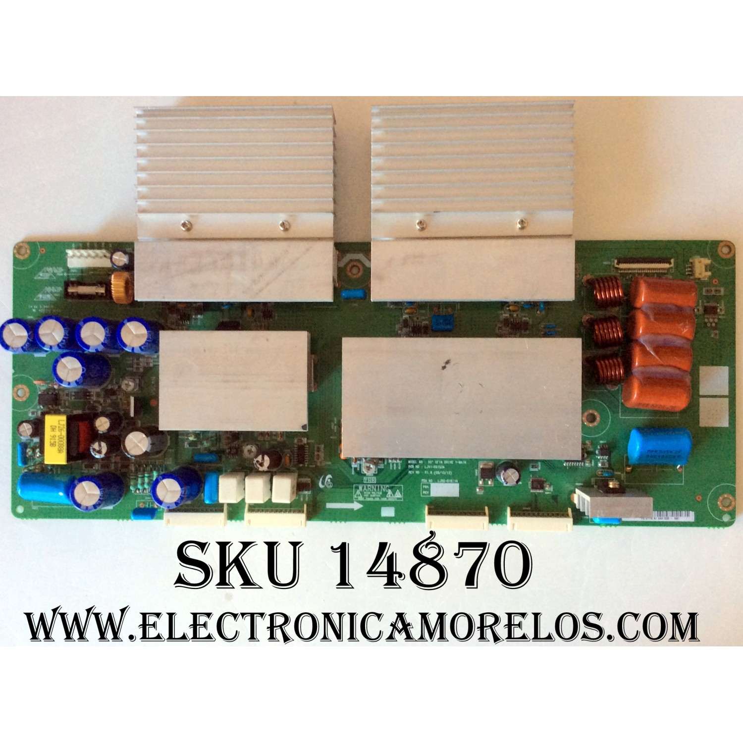 Y-MAIN / SAMSUNG LJ92-01611A / LJ41-06153A / 611A / REV 1.8 / VERSION A1 / MODELOS  PN50B560T  / PN50B540S3F  / PN50A550S1 / PN50A530S2F / PN50A510P3F  / PH50KPFLBF  / PN50B560T5F /  PN50B530S2F  / PN50A650T1F  / PN50A550S1F / PL50B530S2F / PN50B650S1 