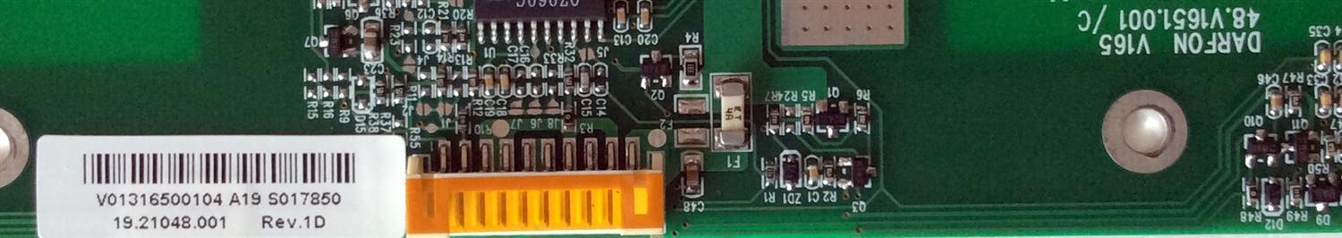 BACKLIGHT INVERTER / GATEWAY / 19.21048.001 / 48.V1651.001/C  / REV:1D / MODELO PROFILE+5 - Imagen 2