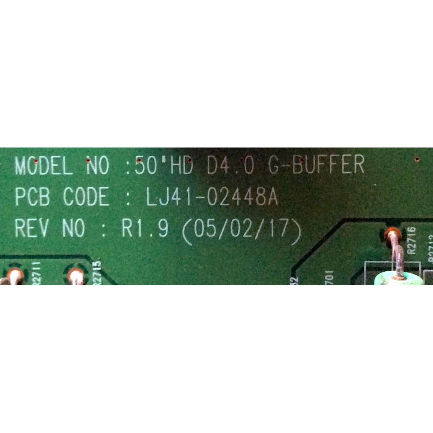 G-BUFFER / SAMSUNG LJ92-01105A / LJ41-02448A /  105A A1 / 996500030027 / BN96-02030A / PANEL S50HW-XB03 / MODELOS HPR5012X/XAA / HPR5052X/XAA / HPR5072AX/XAA 0001 / HPR5072BX/XAA 0001 / 50PF7320A/37 / 50PF9630A/37 - Imagen 2
