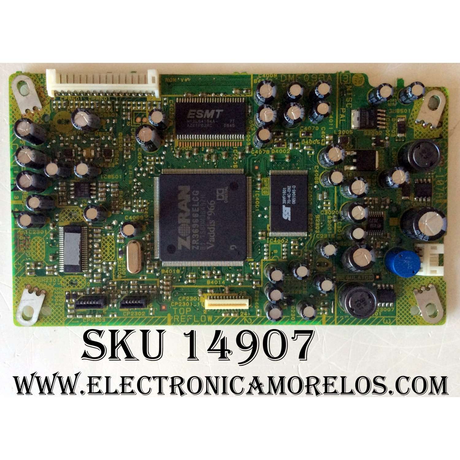 MAIN SERVOMECANISMO / SHARP A5Z203E280 / ADELA7220A / DMF093A / PARTE SUSTITUTA 9JDA5Z203E280 / MODELOS LC-26AD22U / LC-26DV22US / PANEL LK255T3LZ5A 