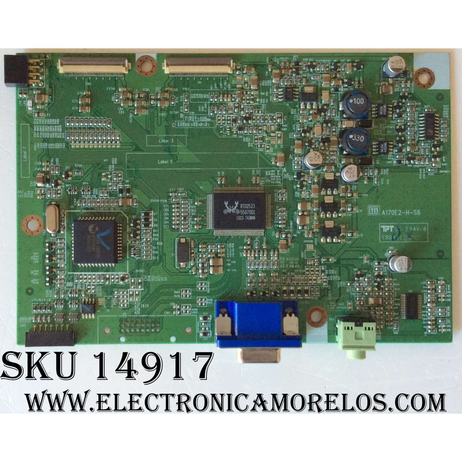MAIN DIGITAL / ACER / CMO 35-D002110 / 35-D002110 / A170E2-H-S6 / MODELO AL1714B