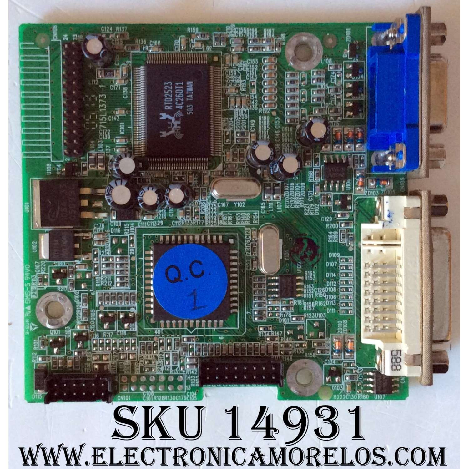 MAIN DIGITAL / VIEWSONIC 780KAWVW / 715L373-1 
