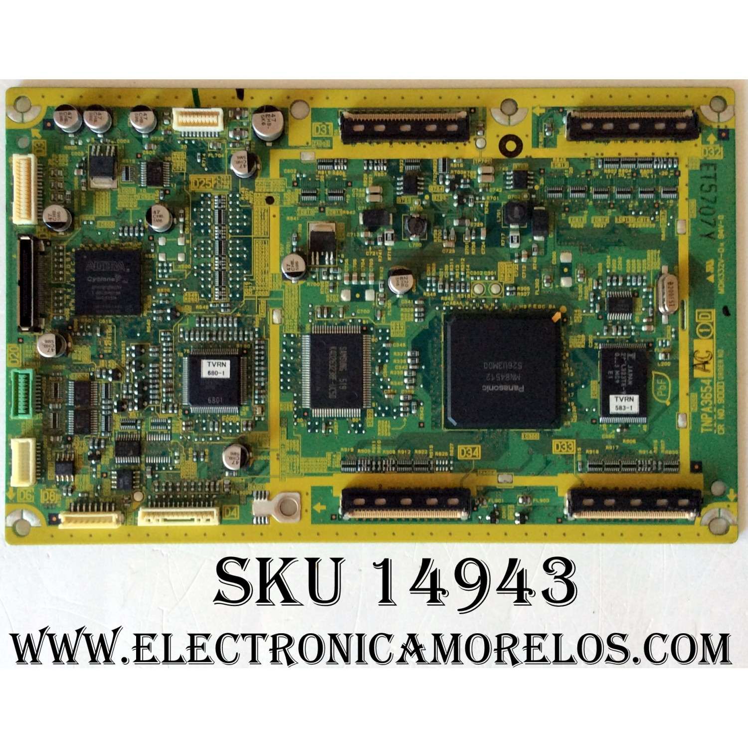 T-CON PARA TV HISENSE / NUMERO DE PARTE 310875 / RSAG7.820.11383/ROH / 317168 / CQC12134069483 / PANEL HD650Y1U72-T0L2\GM\CKD3A\ROH / DISPLAY HV650QUB-F70 / MODELO 65A6GV / 65A6GV 65A53FUV