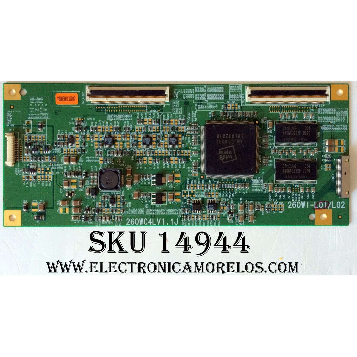 T-CON / TOSHIBA LJ94-00890A / 260WC4LV1.1J / 260W1-(L01)/L02 / MODELO 26HL83 / PANEL LTA260W1-L01	
