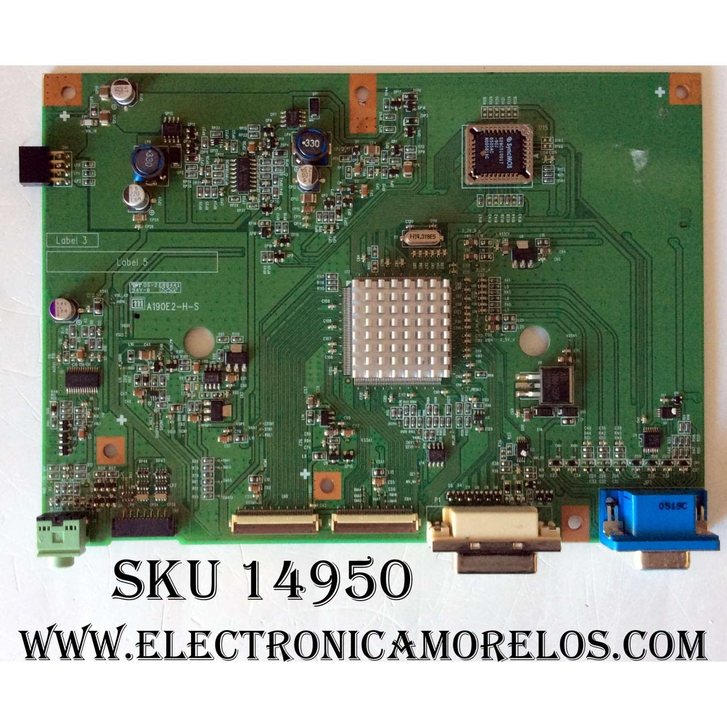 MAIN PARA MONITOR LG / NUMERO DE PARTE EAX69466704 / EAX69466704(1.0) / 34GL750 / NP24F100M8 / LGM-150 / PANEL LM340WW2 (SS)(C1) / MODELO 34GL750