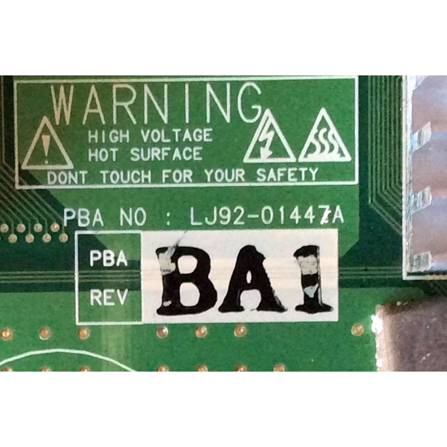 BUFFER / SAMSUNG BN96-05643B / LJ92-01447B / LJ41-04737A / 447BA1 / REV:R1.3 / PANEL S58FH-XB01 / MODELOS FPT5884X/XAA / FPT5894WX/XAA / PN58A550S1FXZA / PN58A650T1FXZA / PN58A760T1FXZA	 - Imagen 2