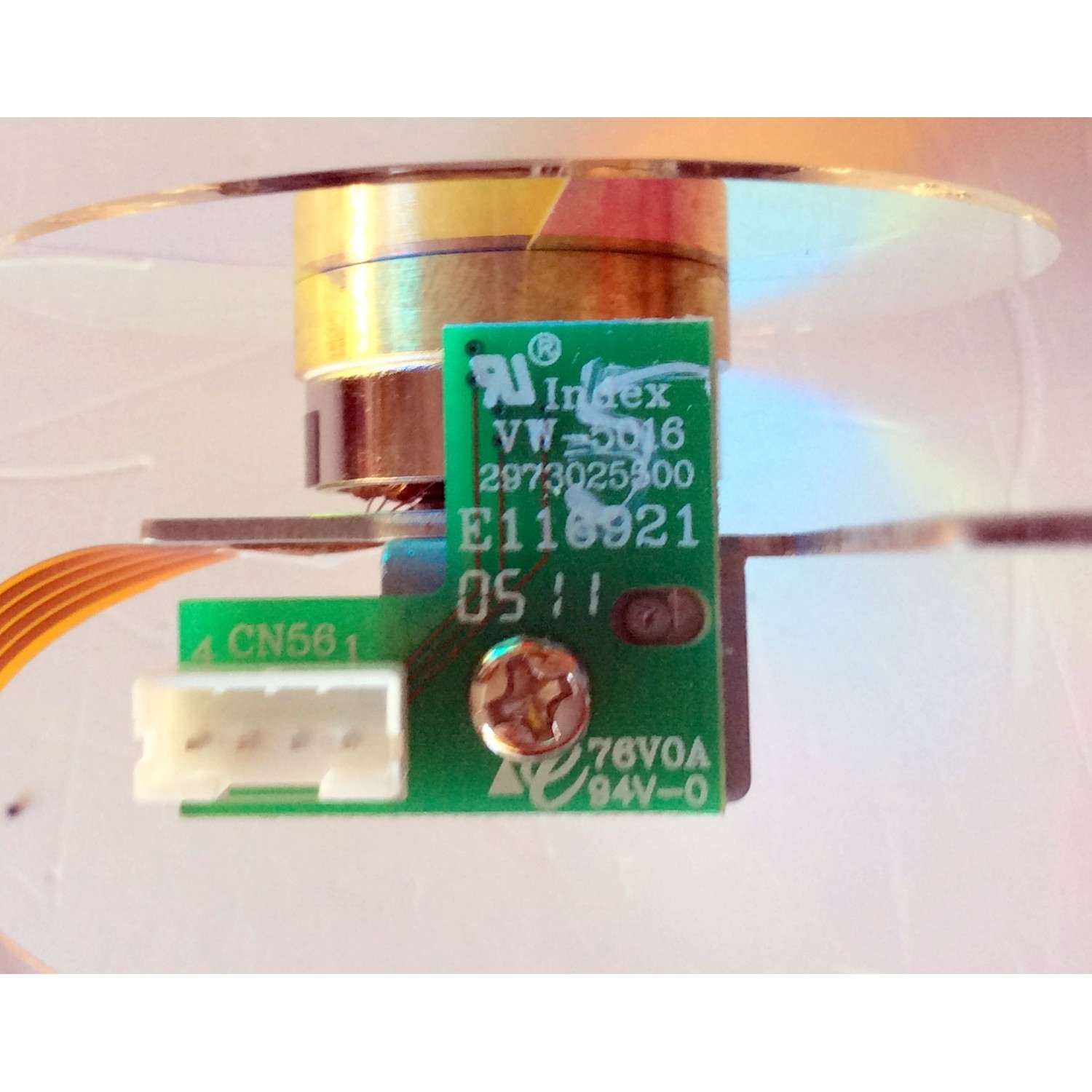 COLOR WHEEL / SHARP OC-CW7AB-BC017 / 2973025500 / E182394 / VIVITEK  COLOR WHEEL.AE0939-D0249 / OC-CW7AB-BC017 /  MODEL RP51HD41A 2500 / MODELOS 56DR650 / 65DR650 / 52HM85  / 62HM85  - Imagen 3