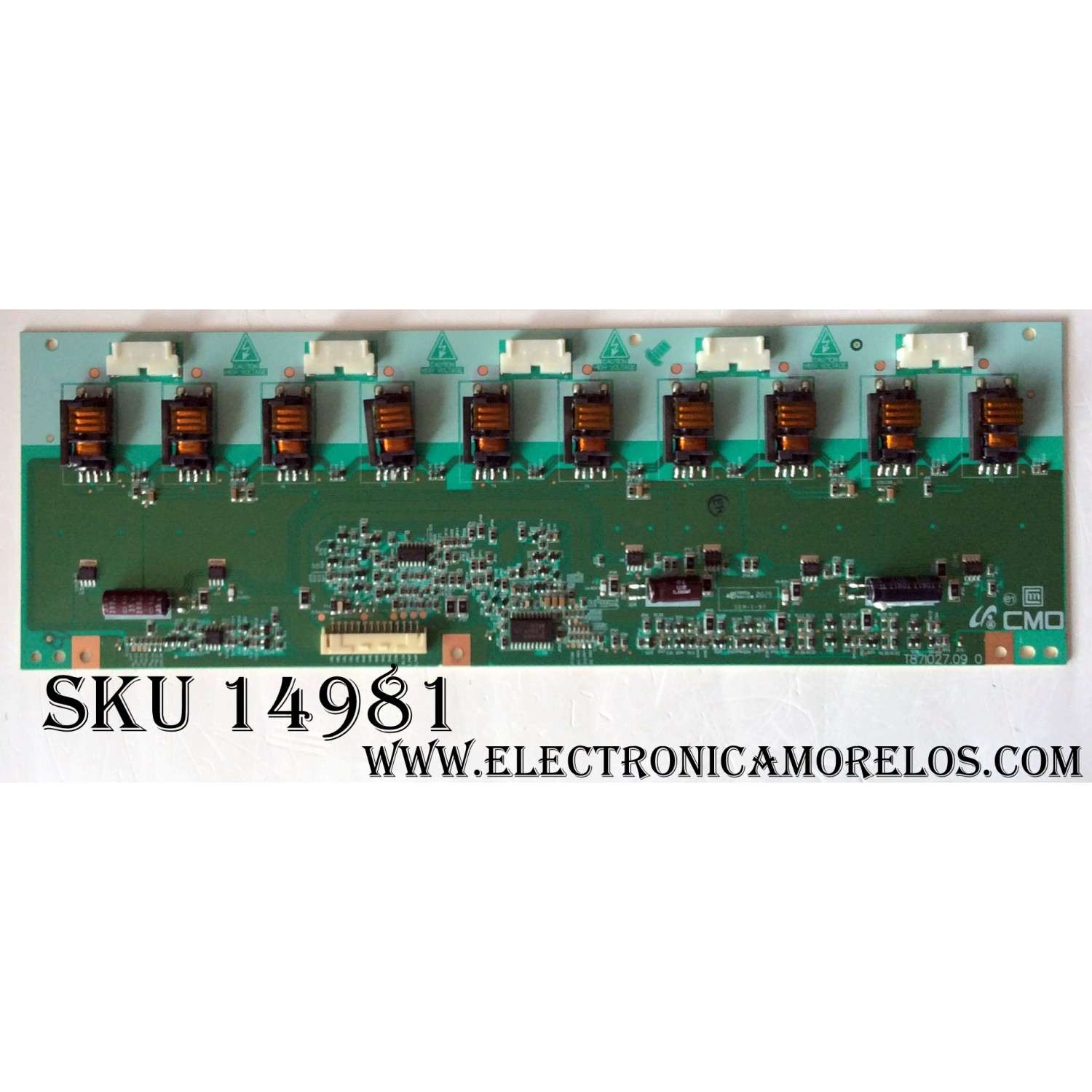 BACKLIGHT INVERTER /  SAMSUNG 27-D024386 /  T87I027.09 / I260B1-5UC-A001B / MODELO LN26A450C1DXZA