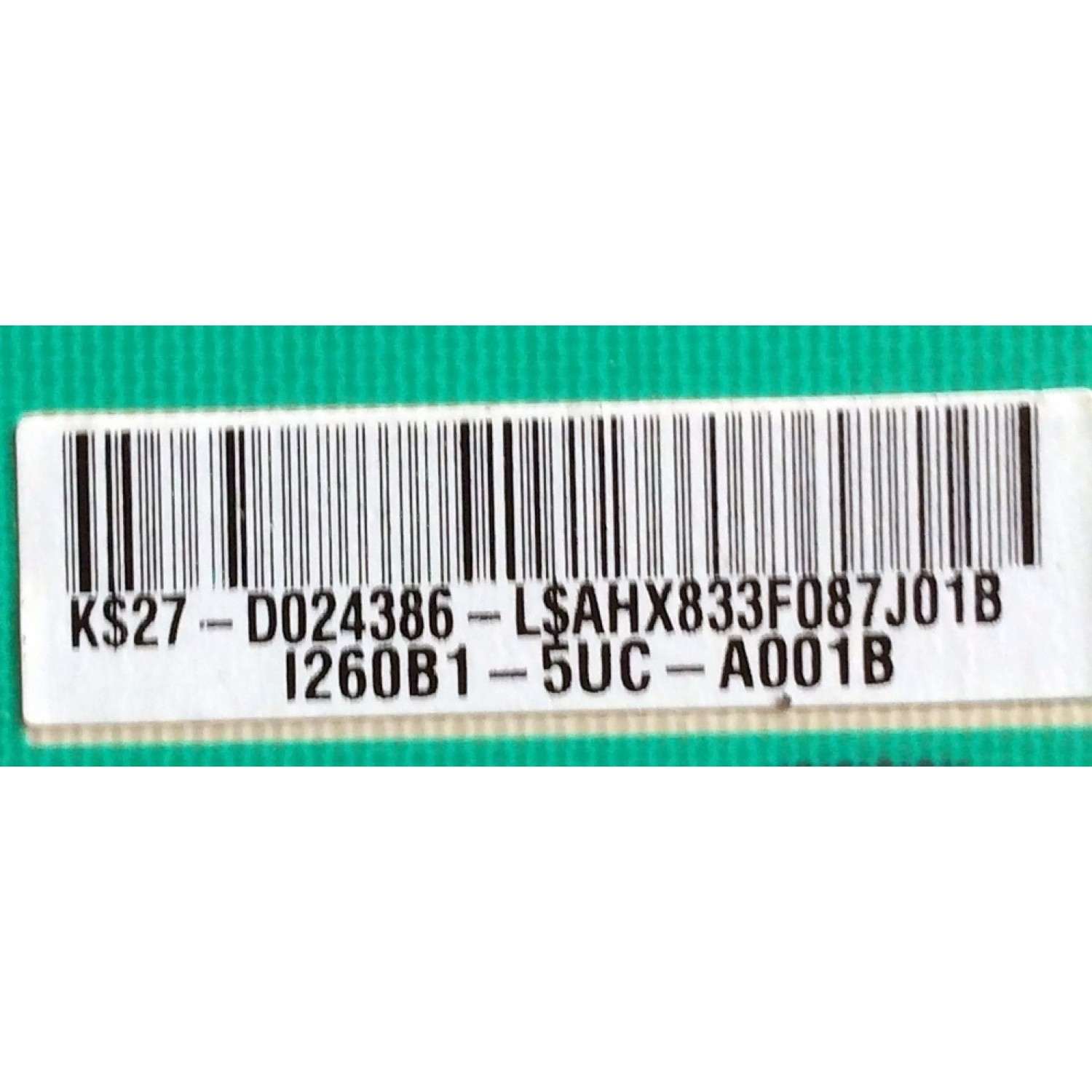 BACKLIGHT INVERTER /  SAMSUNG 27-D024386 /  T87I027.09 / I260B1-5UC-A001B / MODELO LN26A450C1DXZA - Imagen 2