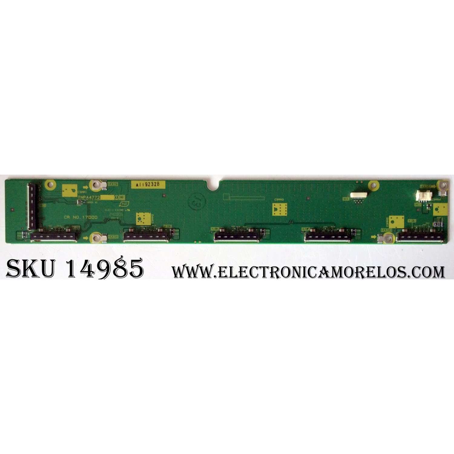 BUFFER / PANASONIC TXNC31ECUU / TNPA4772 / MODELOS TC-54PS14 / TC-P54G10 / TC-P54S1 / TC-P54V10 / PANEL MC137F21T12