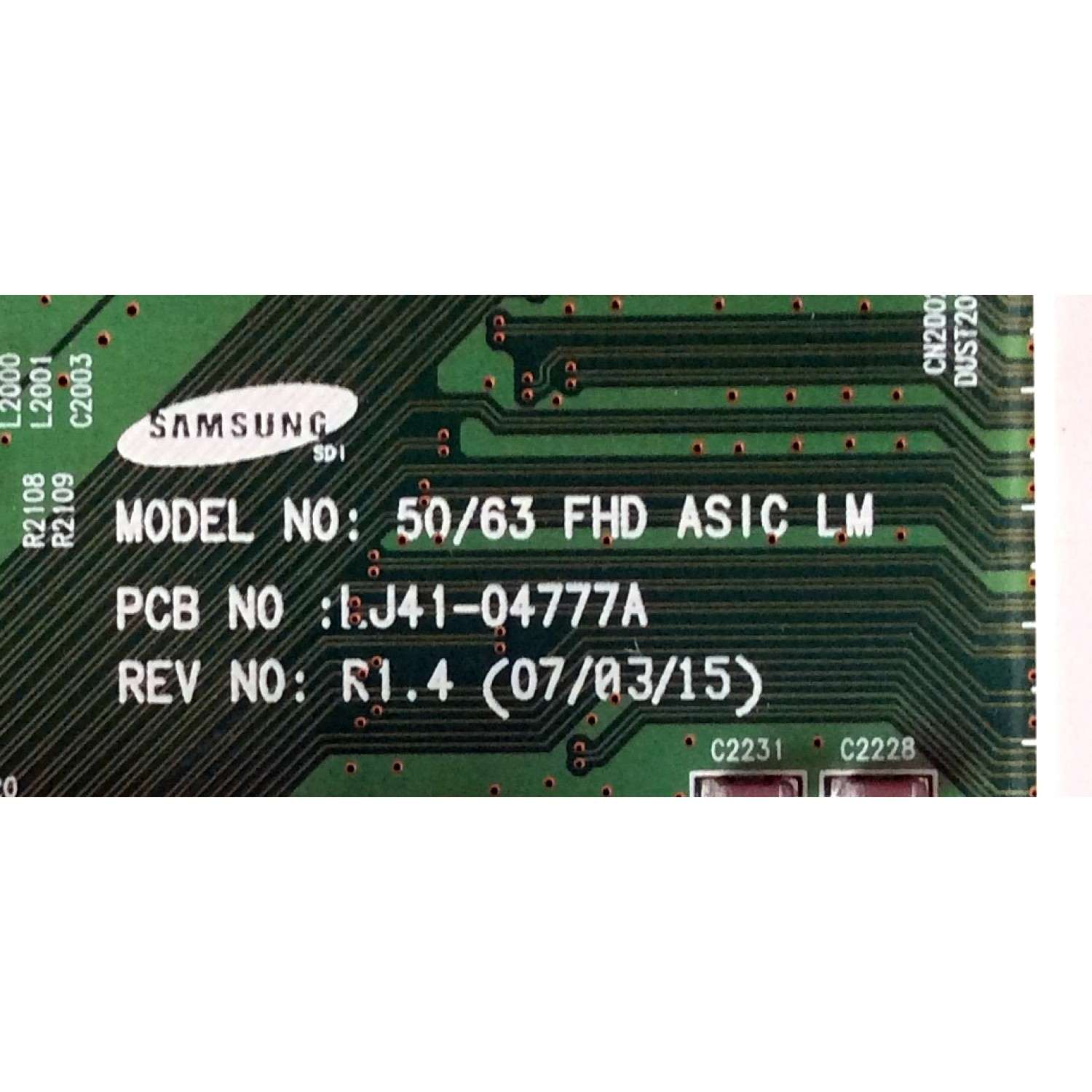 MAIN LOGICA / SAMSUNG BN96-04866A / REV:AA1 / Rev:R1.4 /  LJ92-01453A / LJ41-04777A / PANEL S50FH-XB01 / MODELOS FPT5084X/XAA KL01 / FPT5094WX/XAA KL01 / FPT5094WX/XAA 0001	 - Imagen 3