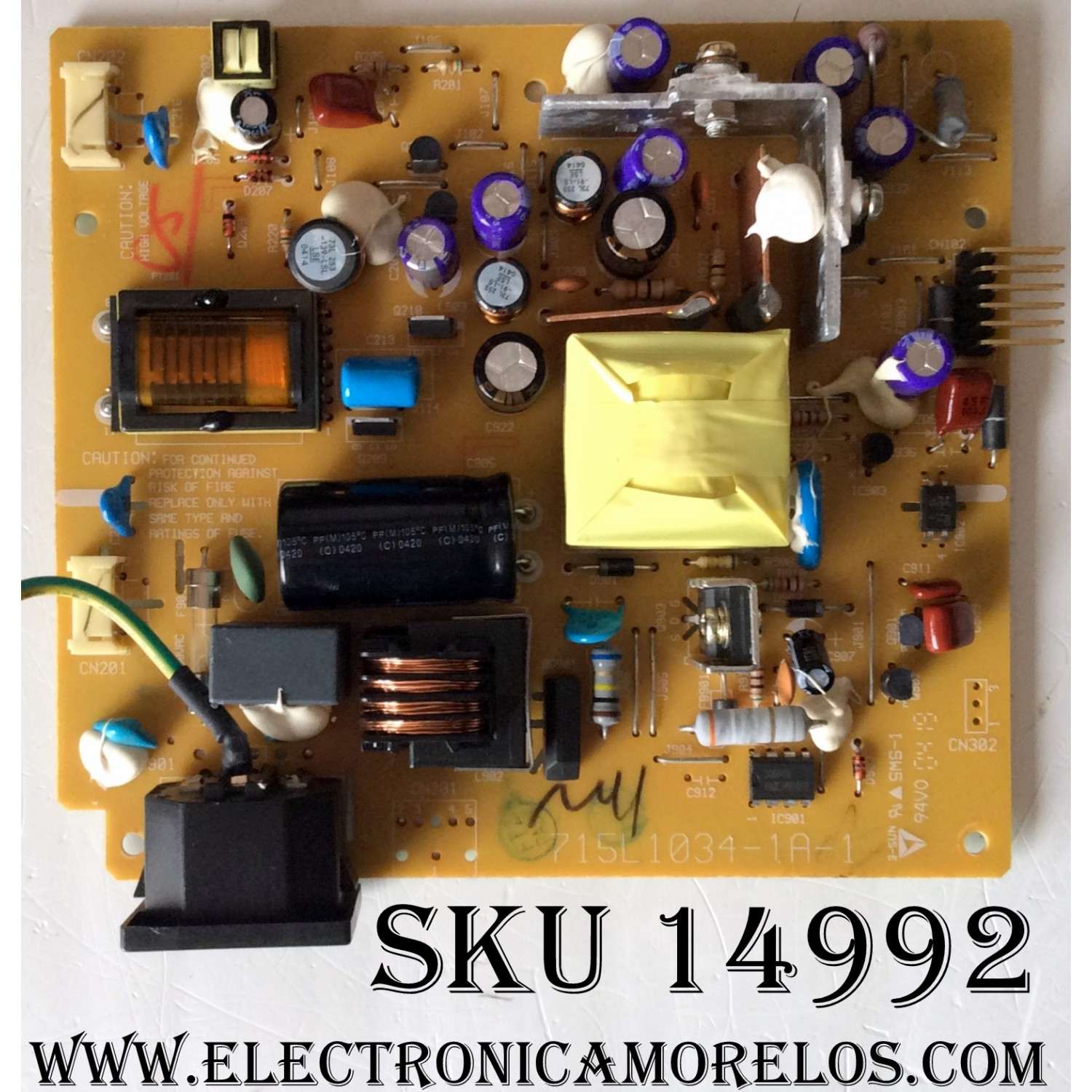 FUENTE DE PODER / HP 715L1034-1A-1 / 5215A1I3C / MODELO L1502