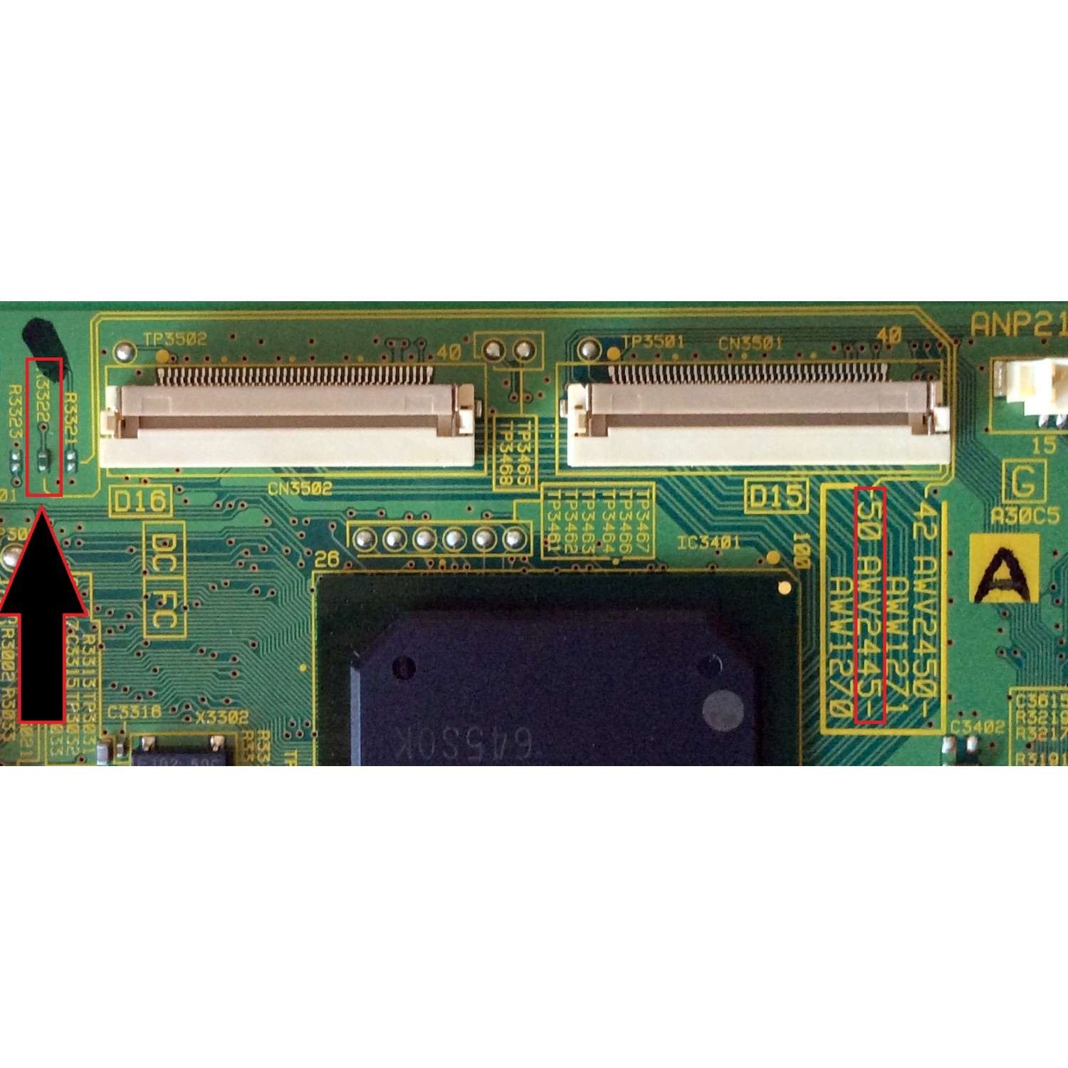 MAIN DIGITAL / PIONEER AWV2445 / ANP2181-A / AWW1270 / PARTE SUSTITUTA AWW1337 / MODELO PDP-5080HD - Imagen 2