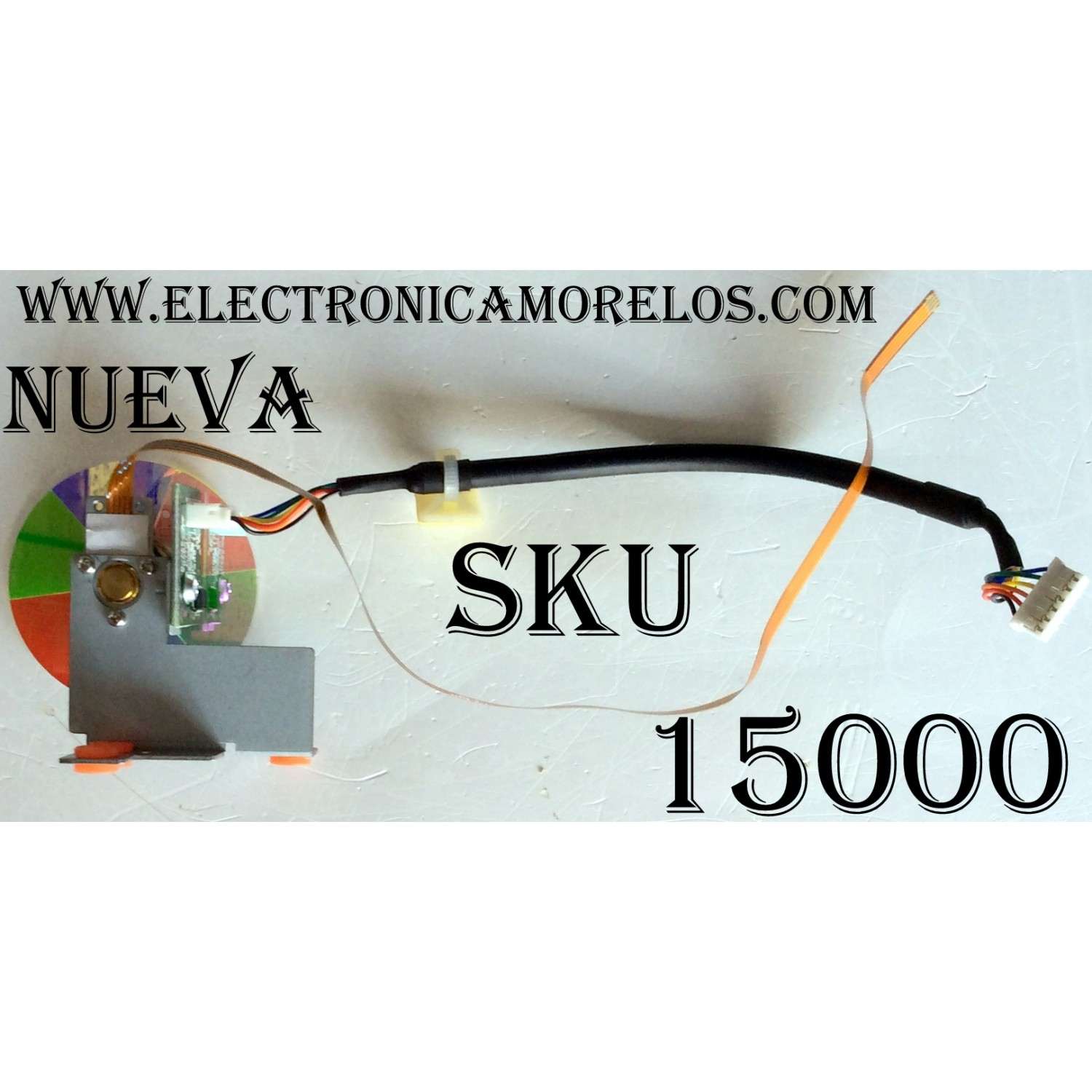 COLOR WHEEL / TOSHIBA 75005448 / OC-CW6AB-BC016 / 2973026302 / MODELOS 42HM66 / 46HM84 / 52HM95 / 55HM95 / 62HM95