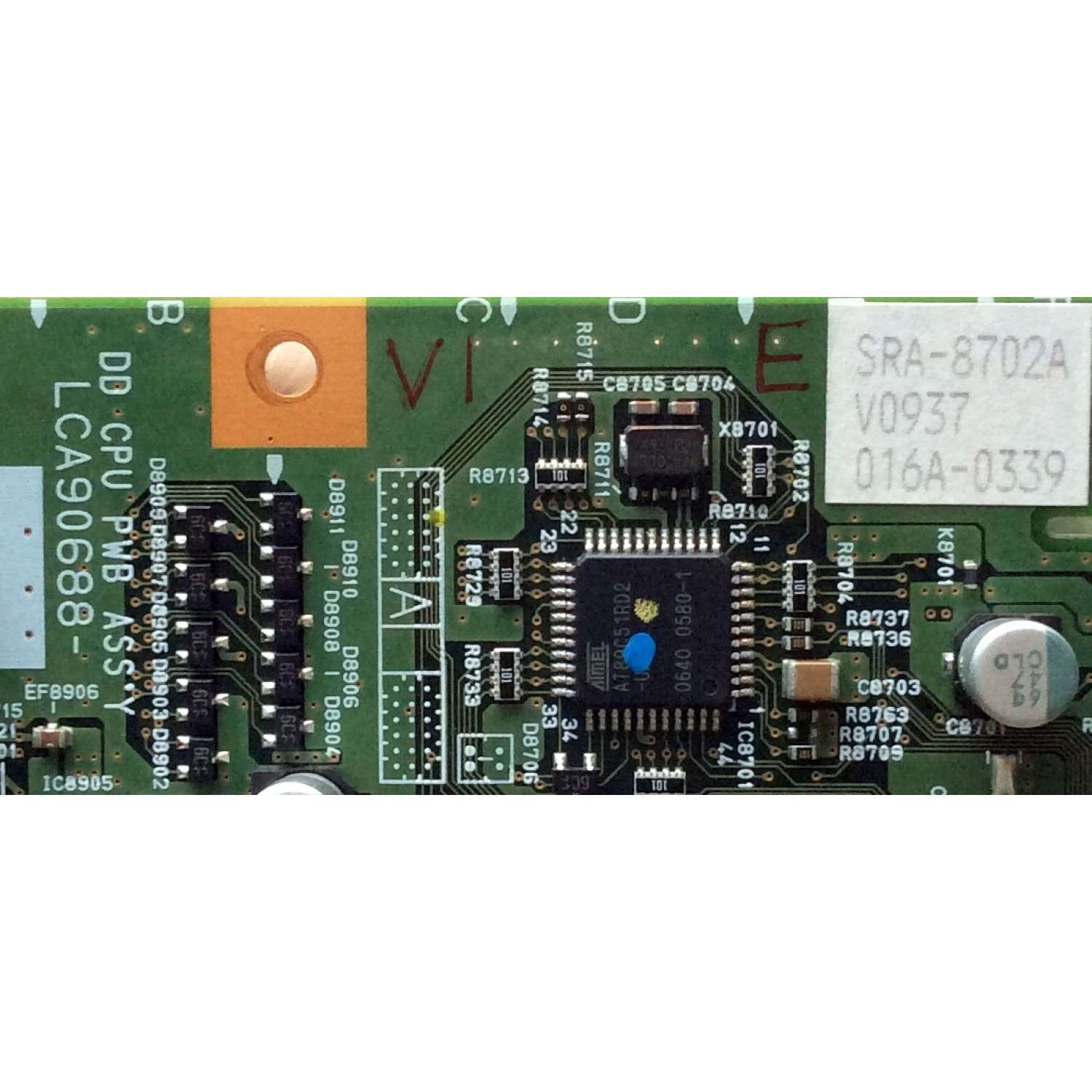 TARJETA PARA TV DLP / LCA90688 / LCB90688-001B / 06Y39216411 / SRA-8702A / V0937 / 016A-0339 - Imagen 3