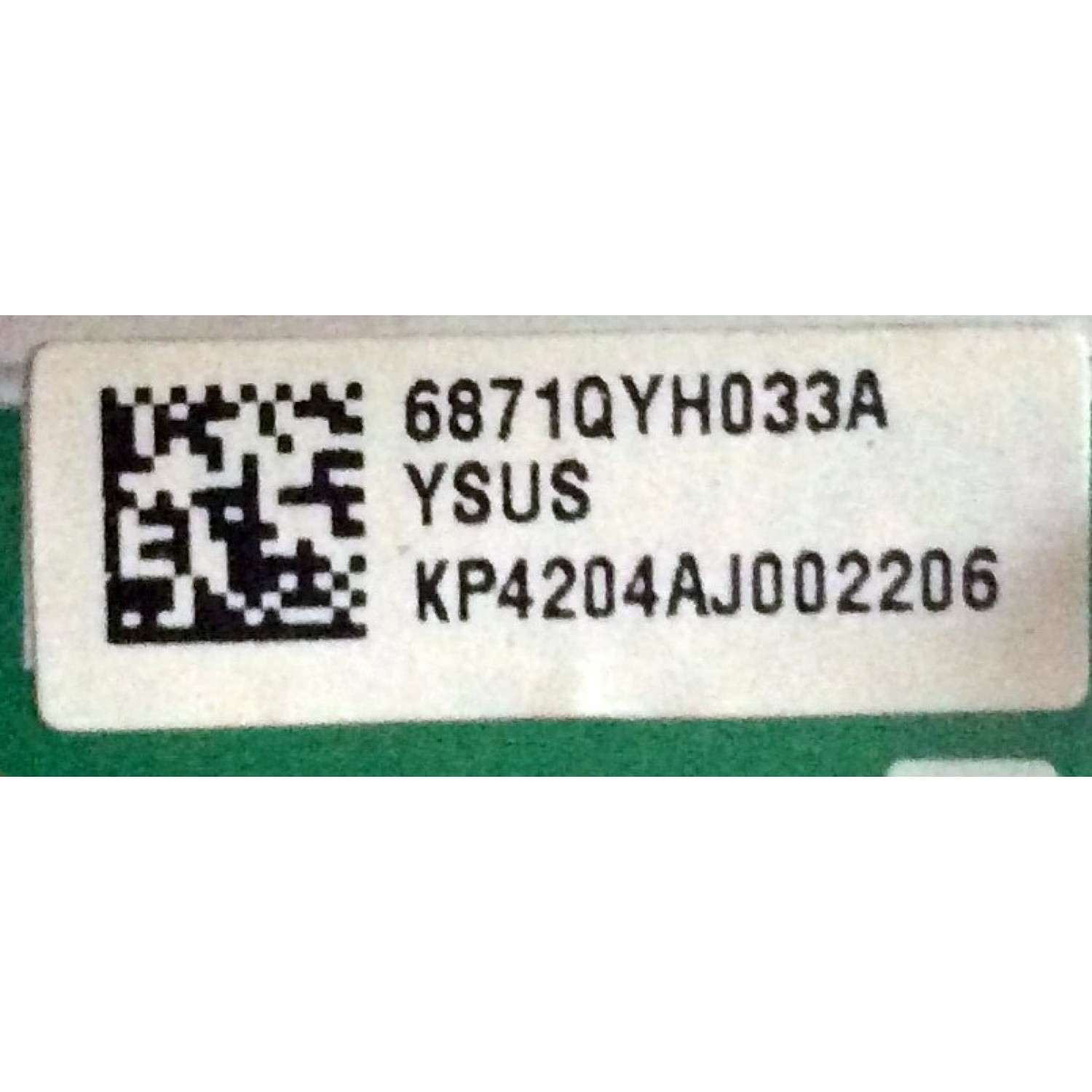 Y-SUS / TOSHIBA 6871QYH033A / 6870QYE010B / PANEL PDP42X10071 / MODELO 42HP84 - Imagen 3