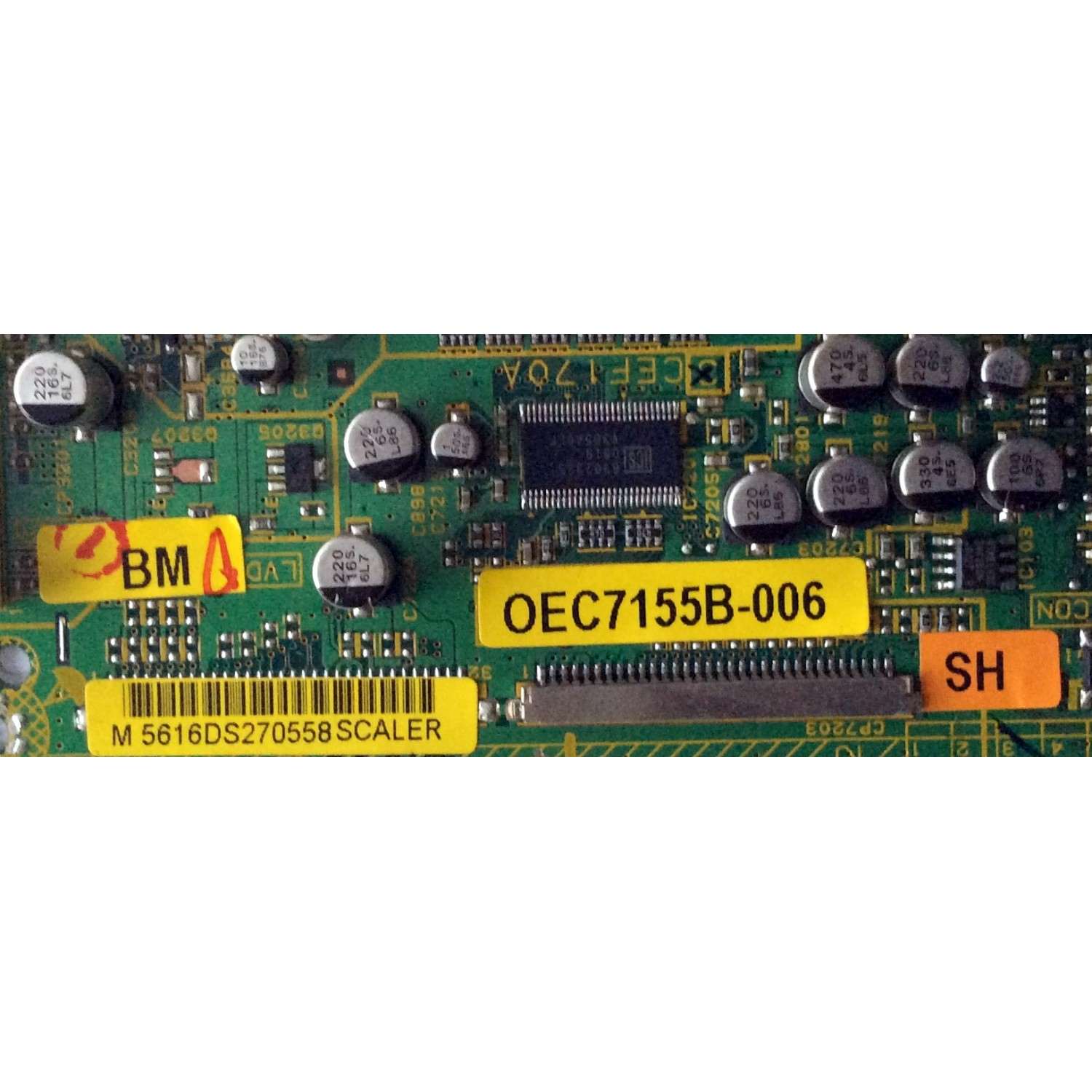 MAIN DIGITAL / SHARP OEC7155B-006  / A5X501GDS0 /  CEF170A / SUSTITUTA  A5X506GDS0 / MODELO LC-26DV10U / LC-26DV20U - Imagen 2