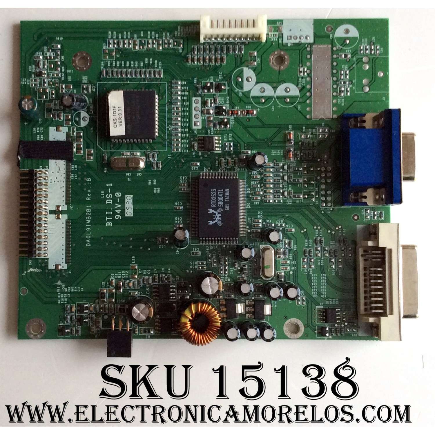 MAIN DIGITAL / VIEWSONIC 29L9I0MB092 / DA0L9IMB2B1 / MODELO VX2433WM