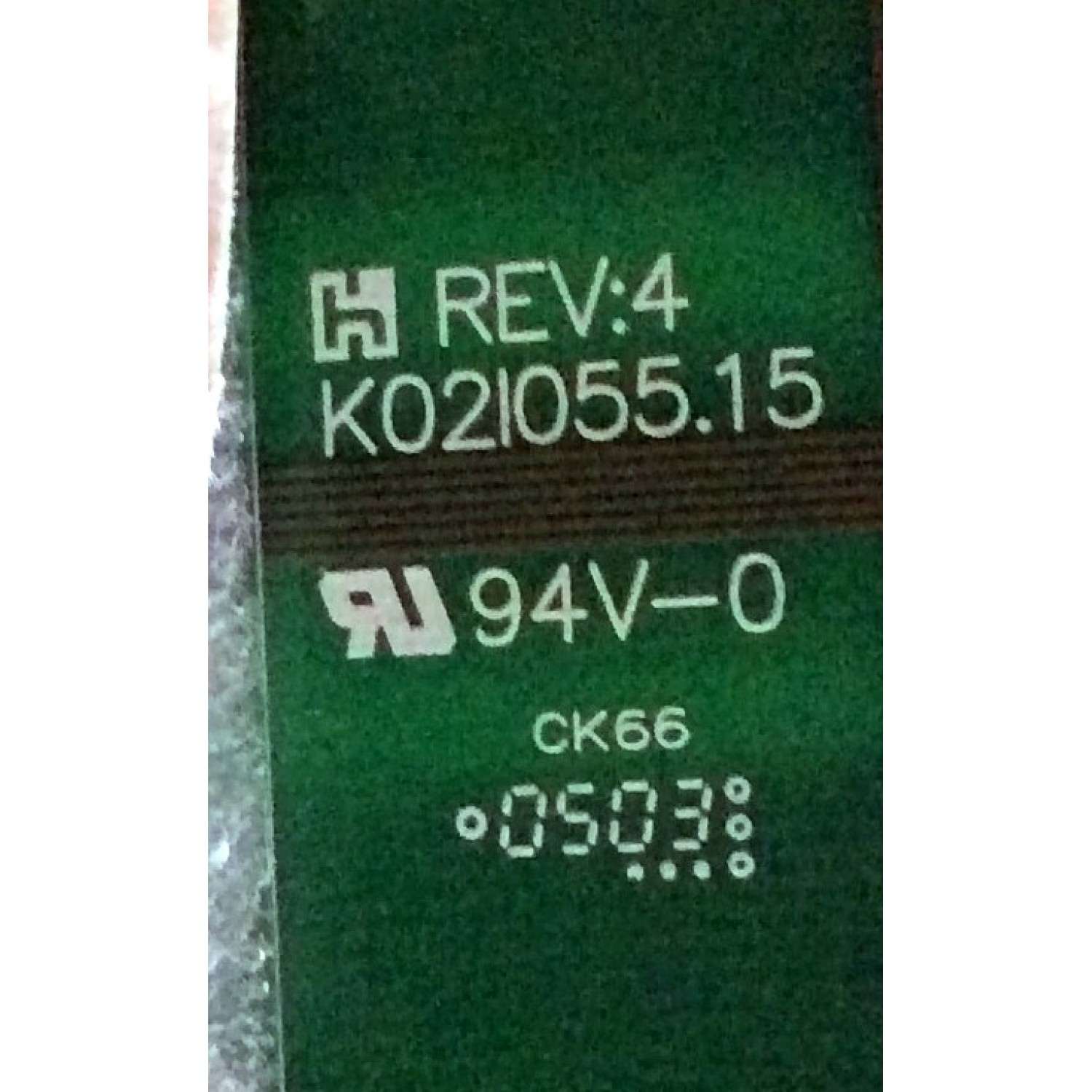 BACKLIGHT INVERTER / KORTEK  K02I055.15 /  B507035-04L2 / REV: 4  /  PANEL LTA400W1-L01 / MODELO  KT-LS40W1  - Imagen 2