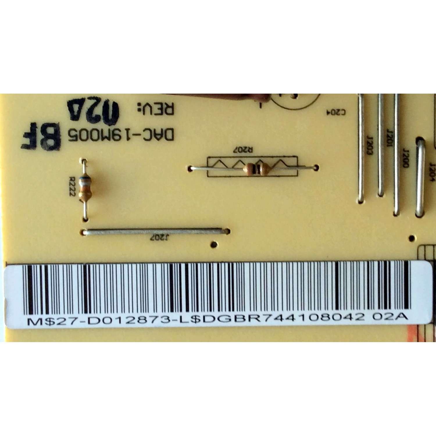 FUENTE / BALASTRA / WESTINGHOUSE 27-D012873 / DAC-19M005 / REV:02A / MODELO L2210NW / PANEL A220Z5	 - Imagen 2