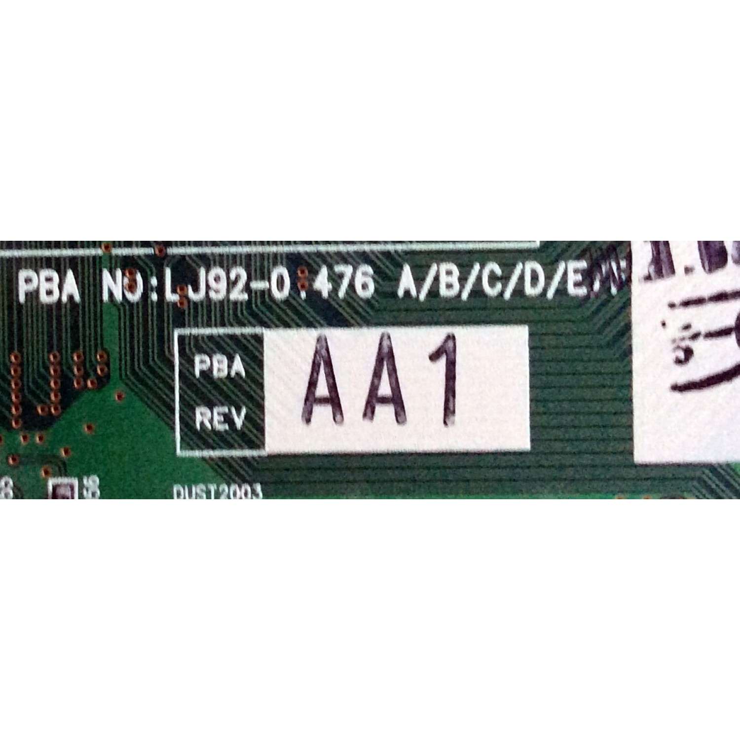 MAIN LOGICA / SAMSUNG BN96-06815A / LJ92-01476A / LJ41-05055A / 476A / AA1 / REV:R1.7 / MODELO FPT5084X/XAA KR02 / PANEL S50FH-YB01	 - Imagen 2