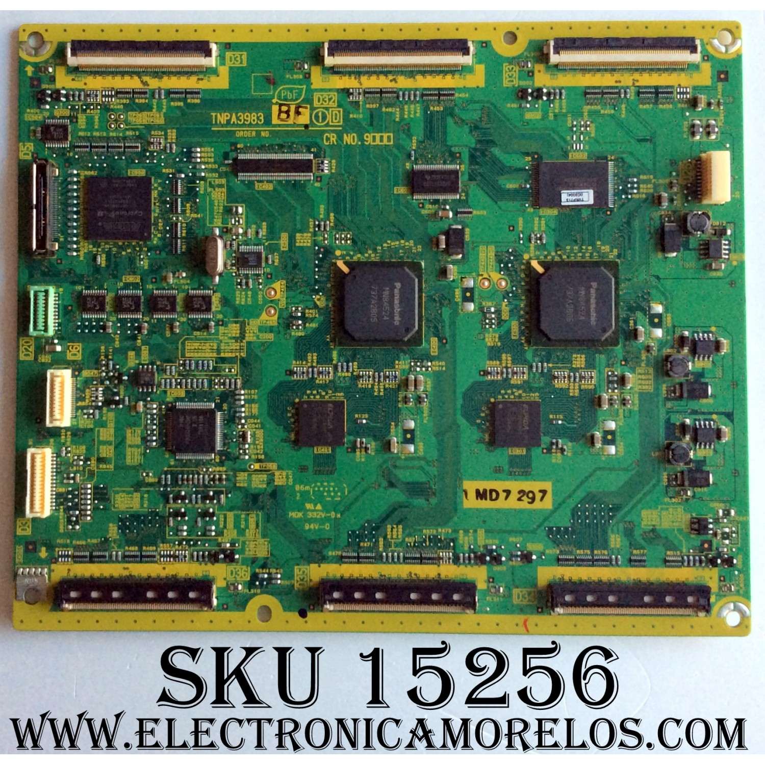 MAIN LOGICA / PANASONIC TNPA3983BF / PANEL MC127F19F10 / MODELOS TH-50PE700U / TH-50PZ750U / TH-50PZ700U / TH-50PZ77U