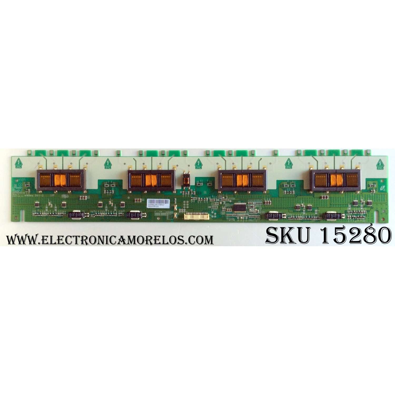 BACKLIGHT INVERTER / SAMSUNG LJ97-00998A / 998A / REV:7 / SSI400WA16 / PANEL LTA400WT-L17 / MODELOS ELDTW401 / PV40 / TLA-04011C / TLX-04011C / L40HD33DYX12 / L40HD33DYX14 / FWD-40LX2F  / MD30180A / SK-40H590D 