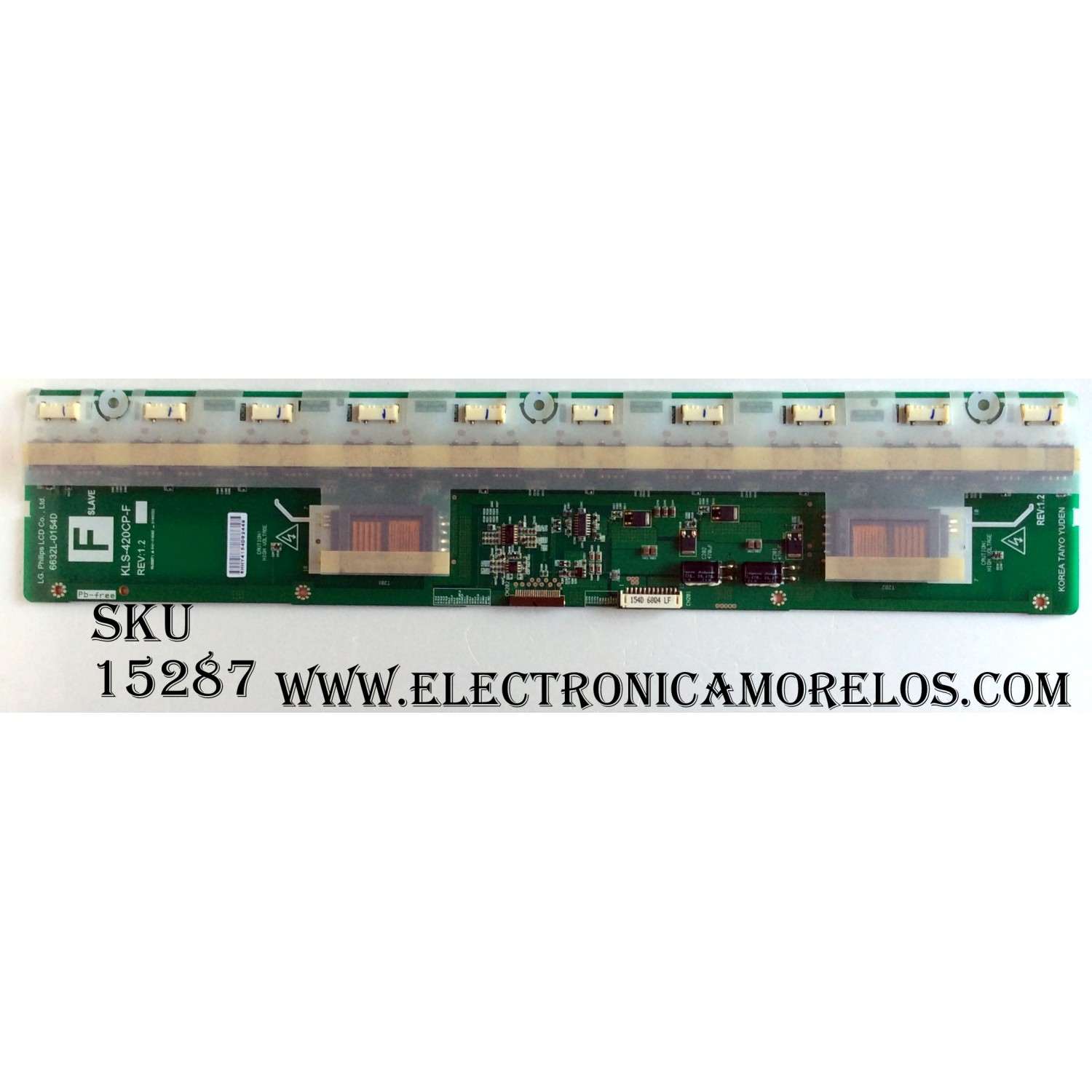 T-CON PARA TV LG / NUMERO DE PARTE 6871L-5794A / 6870C-0442B / 5794A / PANEL HC320DXN-SLXL1-9141 / MODELO 32LQ630BPUA / 32LQ630BPUA.BUSZLJM