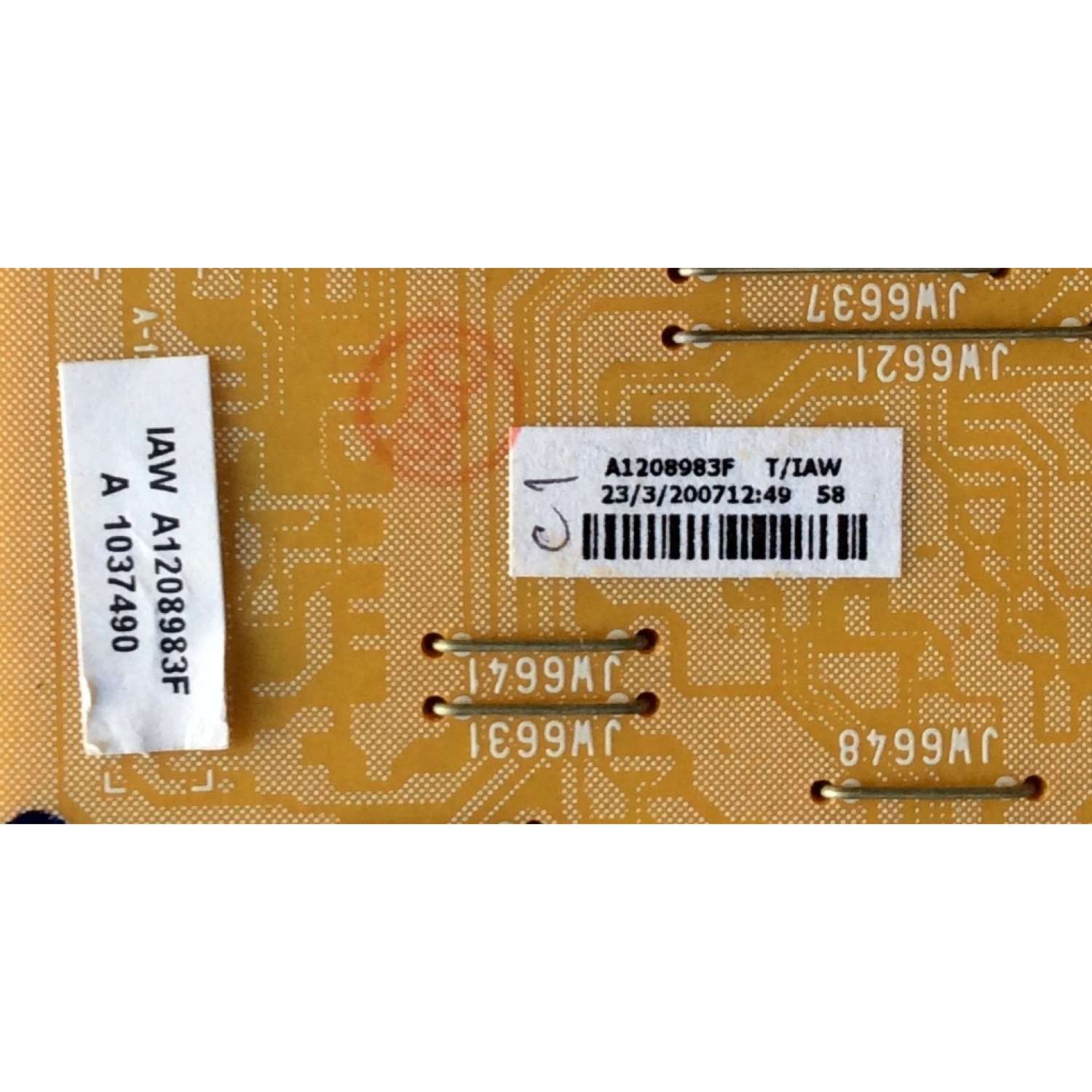 FUENTE DE PODER INVERSORA D4 / SONY A-1208-983-F / A1208983F / (A1208983F) / 1-870-865-12 / 1-870-865-11 / MODELOS KDL-52XBR2 / KDL-52XBR3 	 - Imagen 2