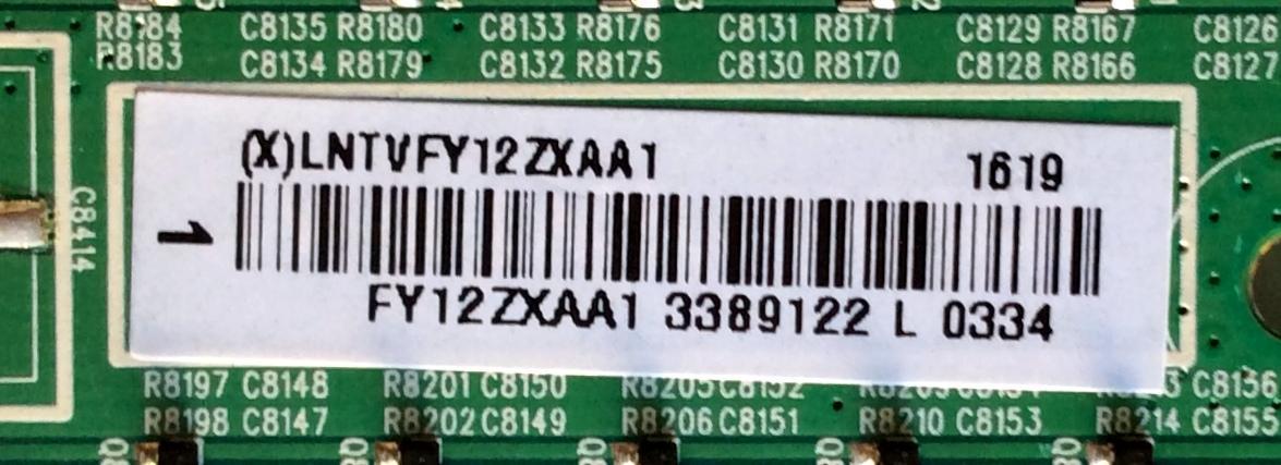 LED DRIVER / VIZIO LNTVFY12ZXAA1-1 / LNTVFY12ZXAA1 1619 / 715G7530-P02-000-004Y / MODELO P55-C1 LTM7TMDS / PANEL TPT550U2-EQLSJA.G REV:SC4C	 - Imagen 3
